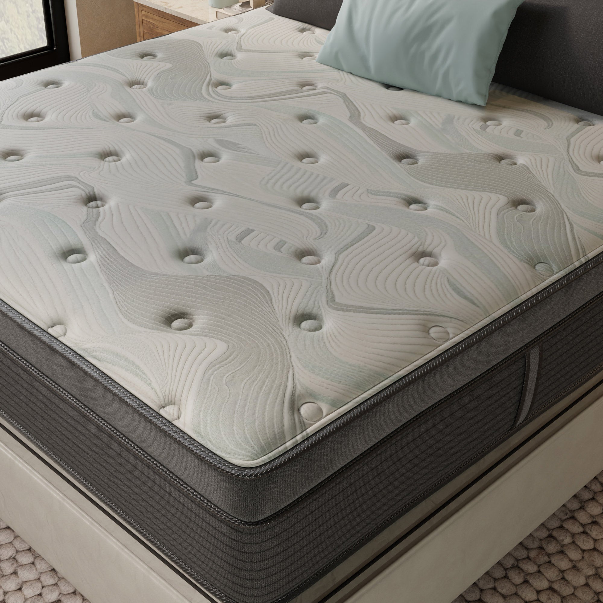 Sleep Science 13" Bamboo Cool Luxe Firm Memory Foam Mattress