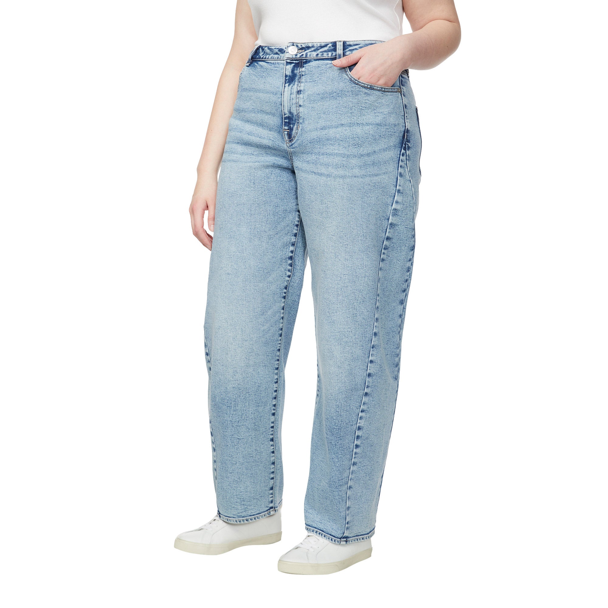 Hudson Women's Barrel Leg Jean