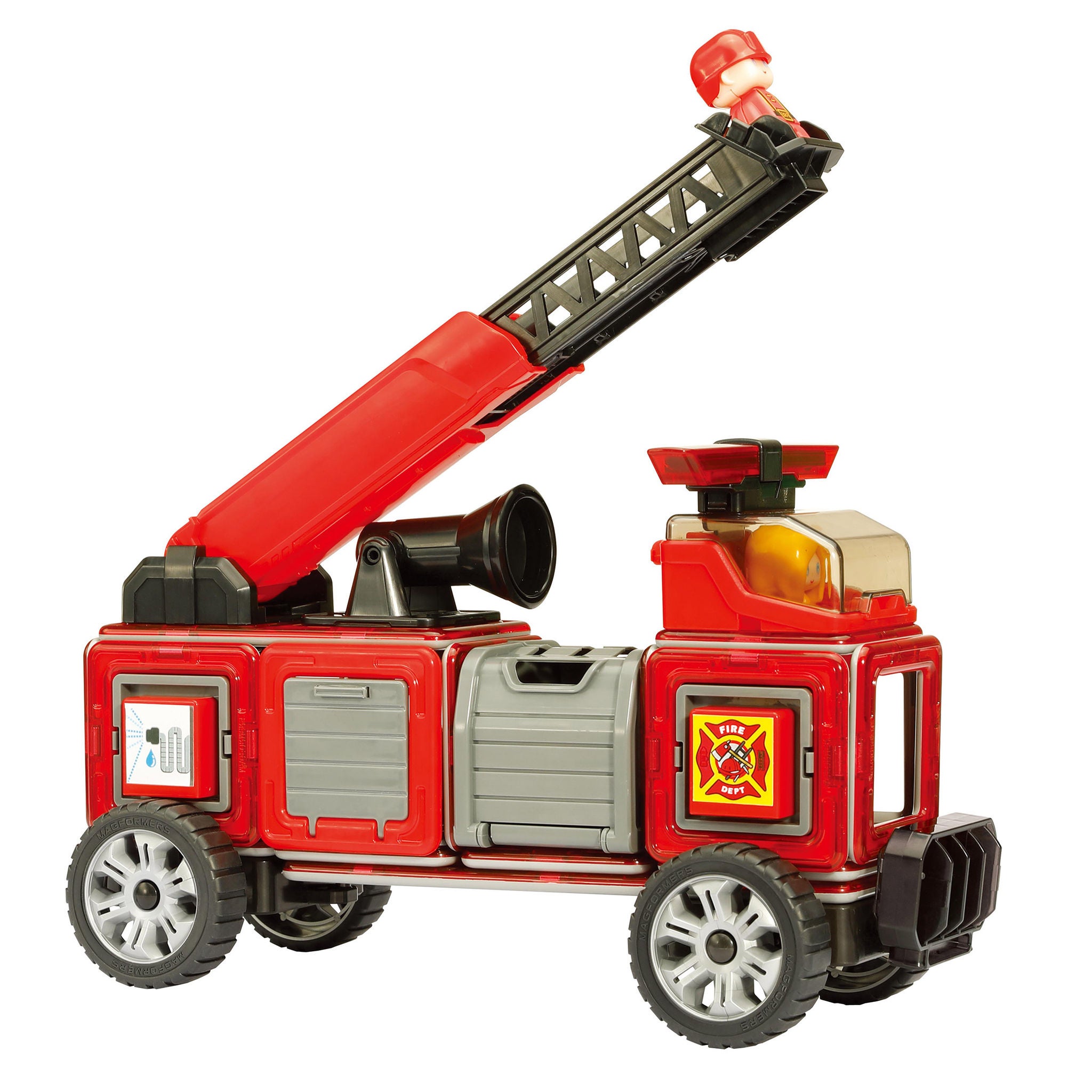 Magformers Rescue Set, 50-piece