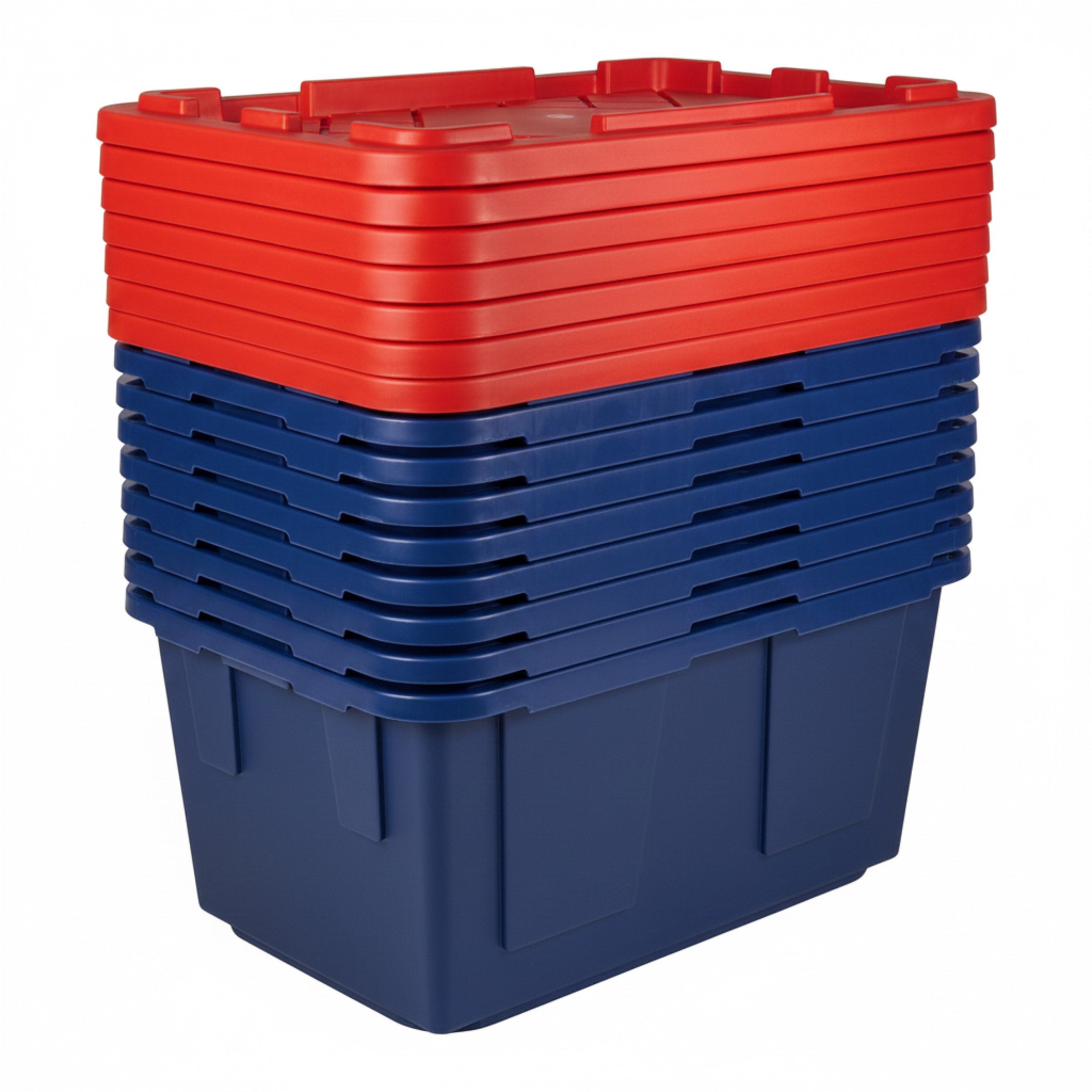 Greenmade 27 Gallon Tailgate Storage Bin, 8-pack
