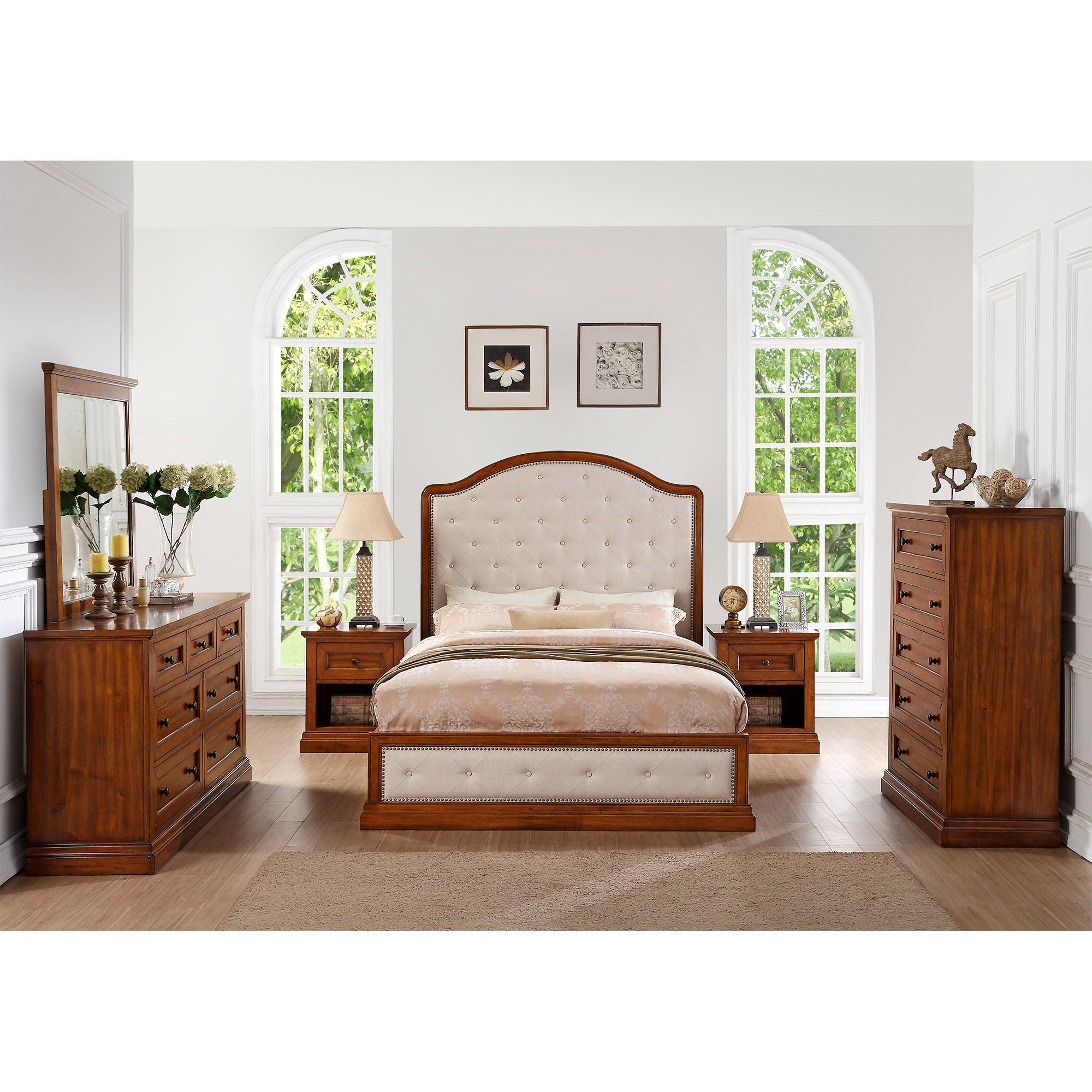 Brompton 6-piece King Bedroom Set