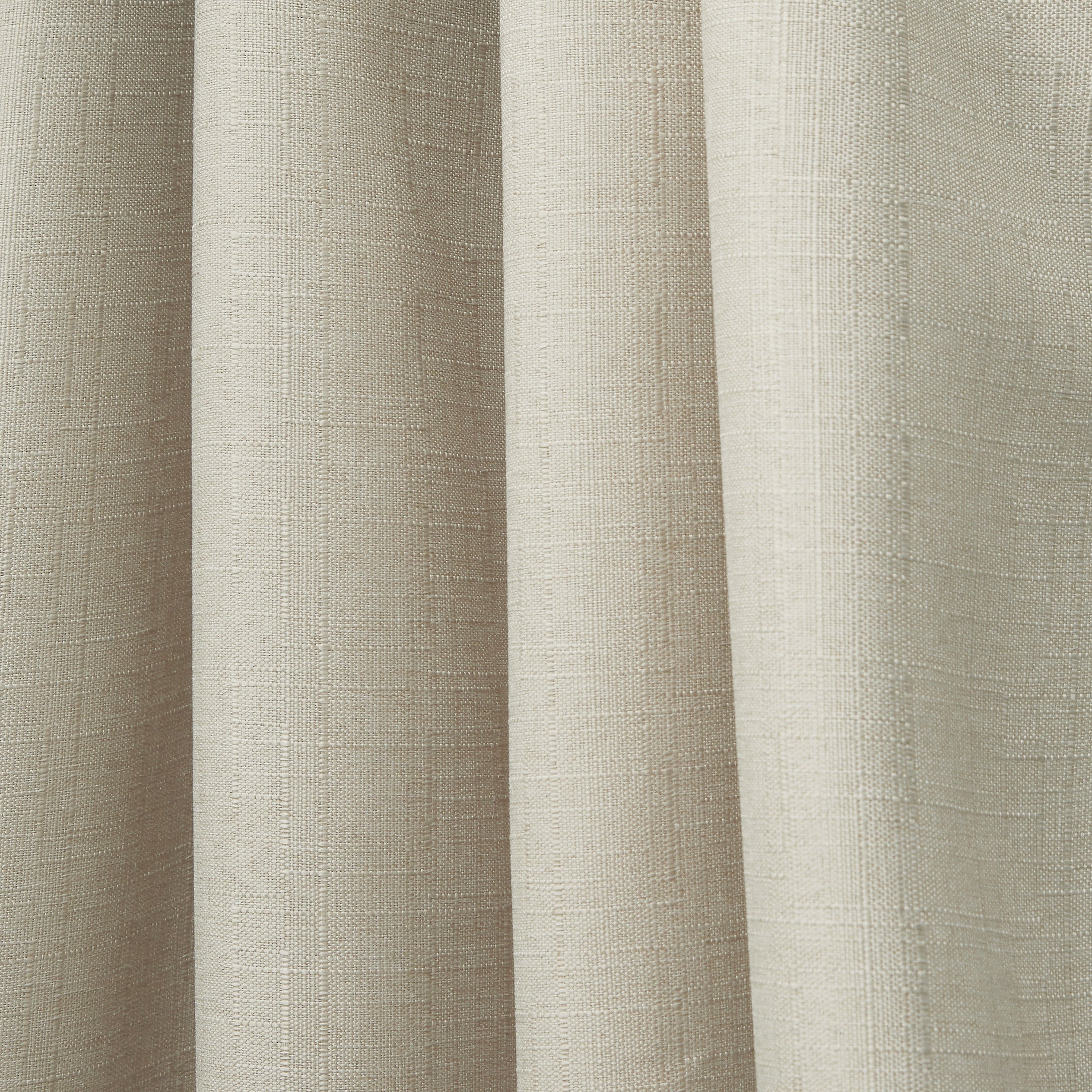 Light Filtering Button Top Window Curtain Panels, 2-pack