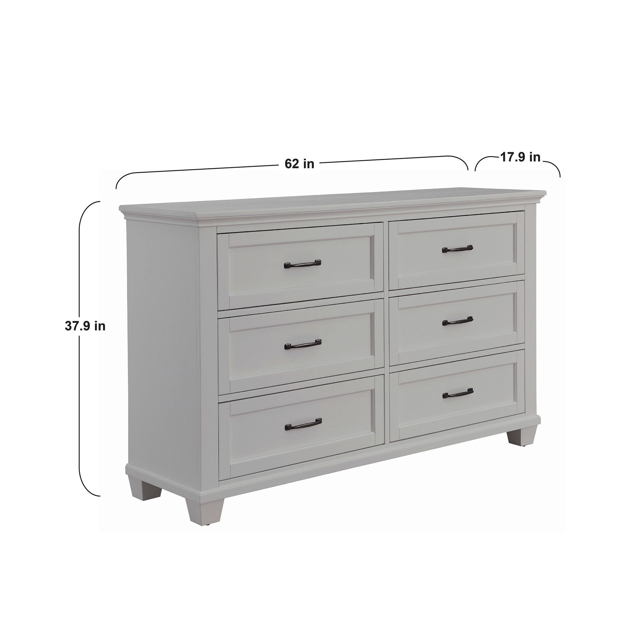 Hughes 6-Drawer Dresser
