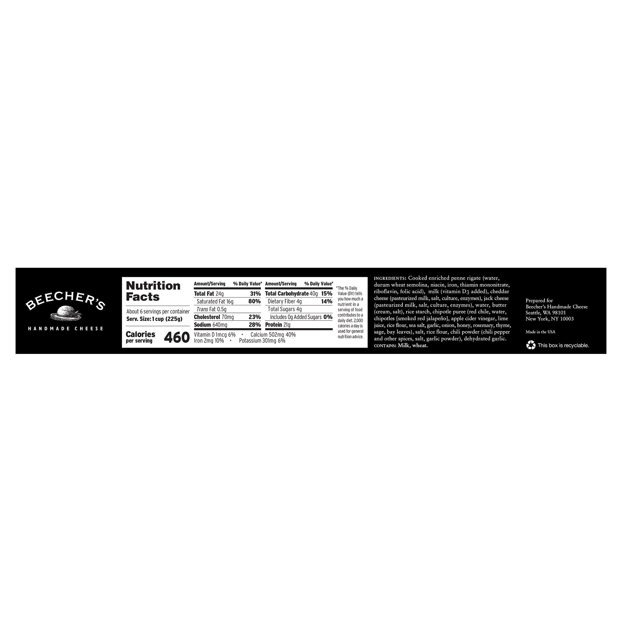 Beecher's "World's Best" Mac & Cheese, 46 oz