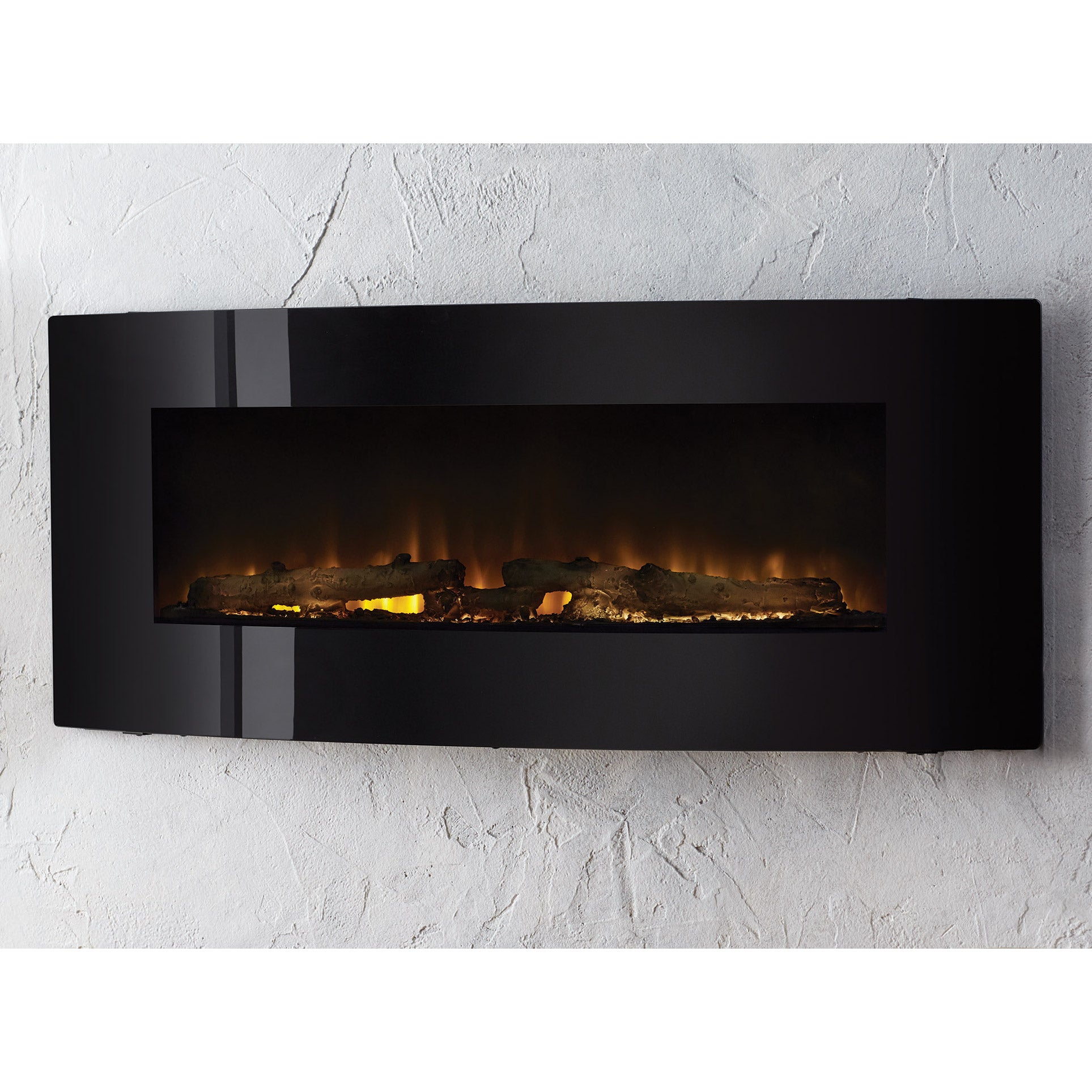 Cassie 42" Curved Wall Mount Electric Fireplace