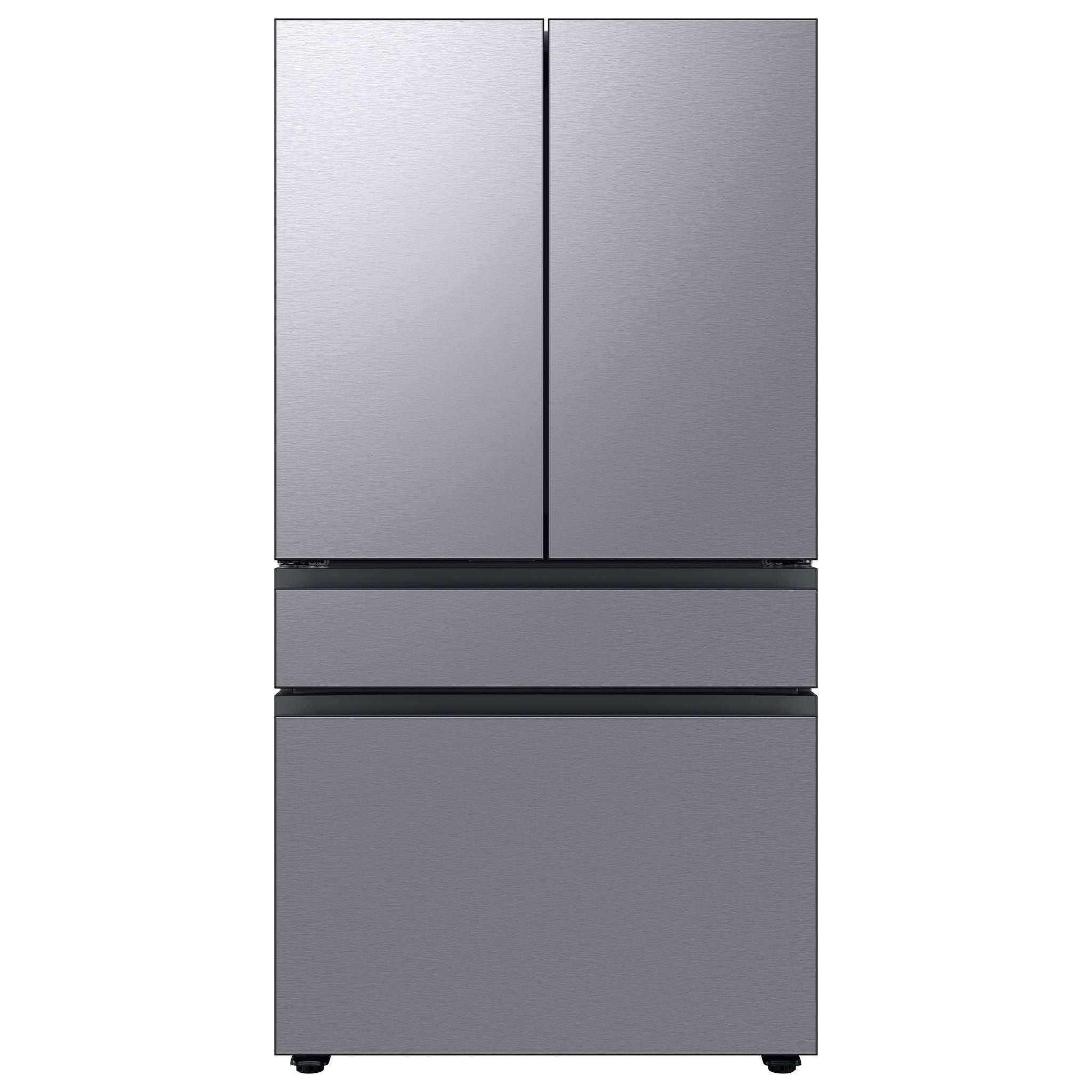 Samsung 23 cu. ft. Bespoke Counter Depth 4-Door French Door Refrigerator with Beverage Center