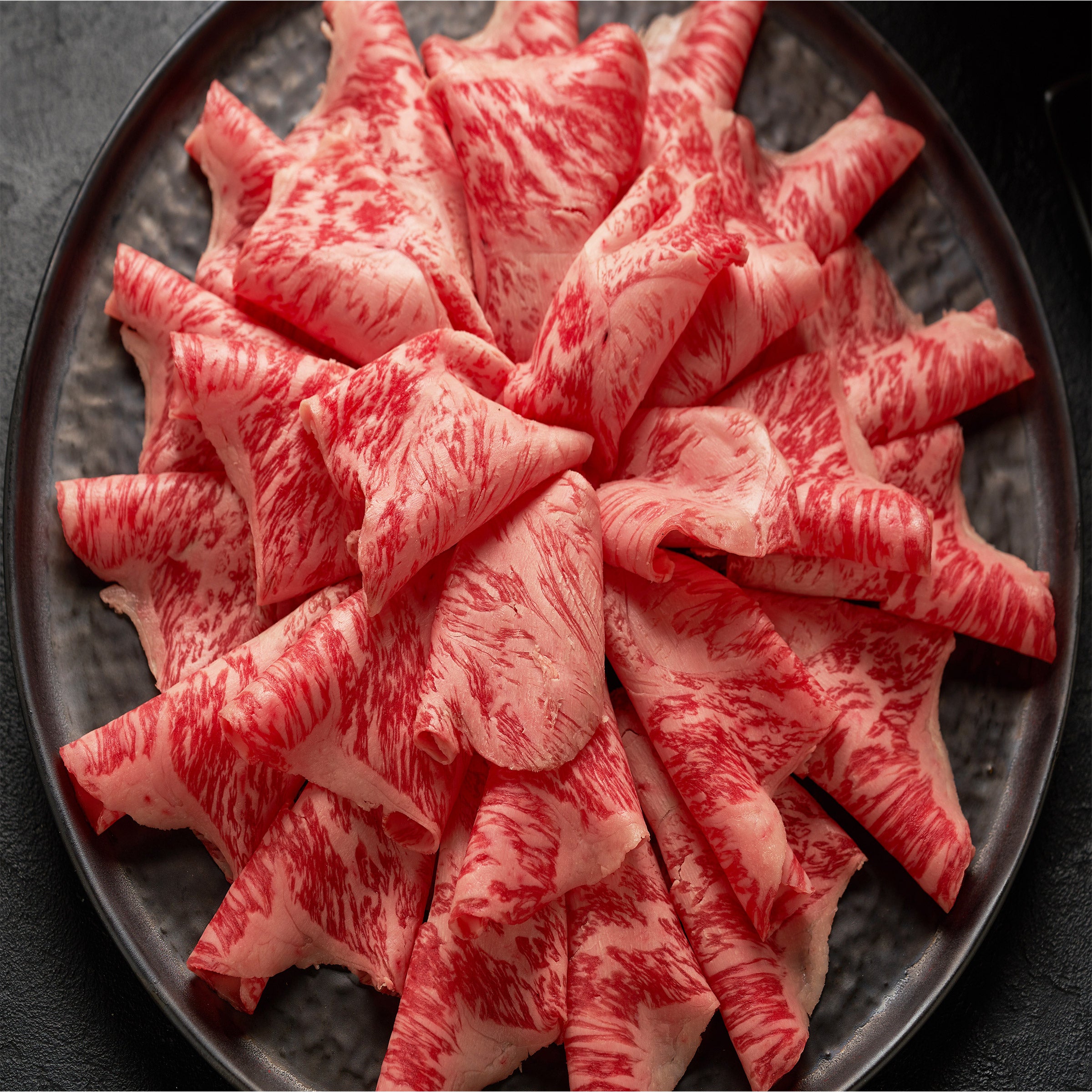 A5 Wagyu Striploin Shabu Shabu slices, Total 4 Packs, Total 2 Lbs.