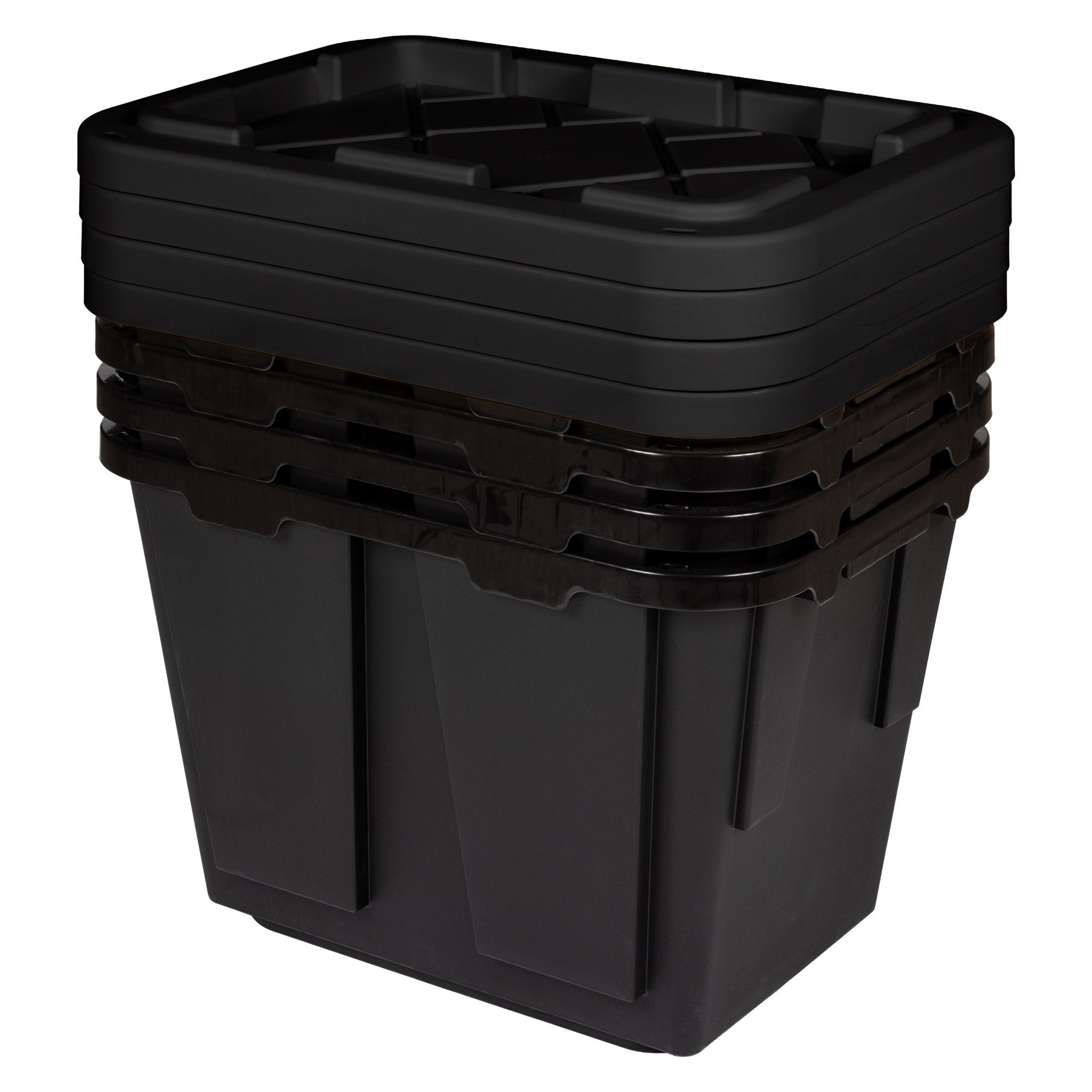 Greenmade 12 Gallon Storage Bin, 4-pack