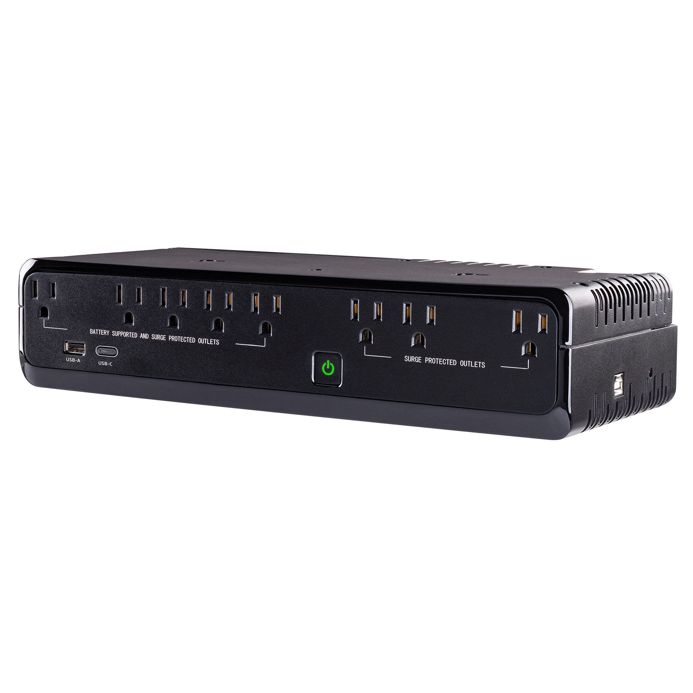 CyberPower 900VA/450W Simulated Sine Wave Slim UPS Battery Backup with Surge Protection