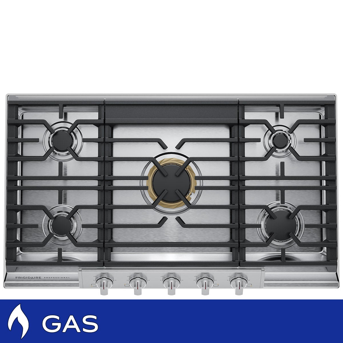 Frigidaire Professional 36" Gas Cooktop with PowerPlus Burner