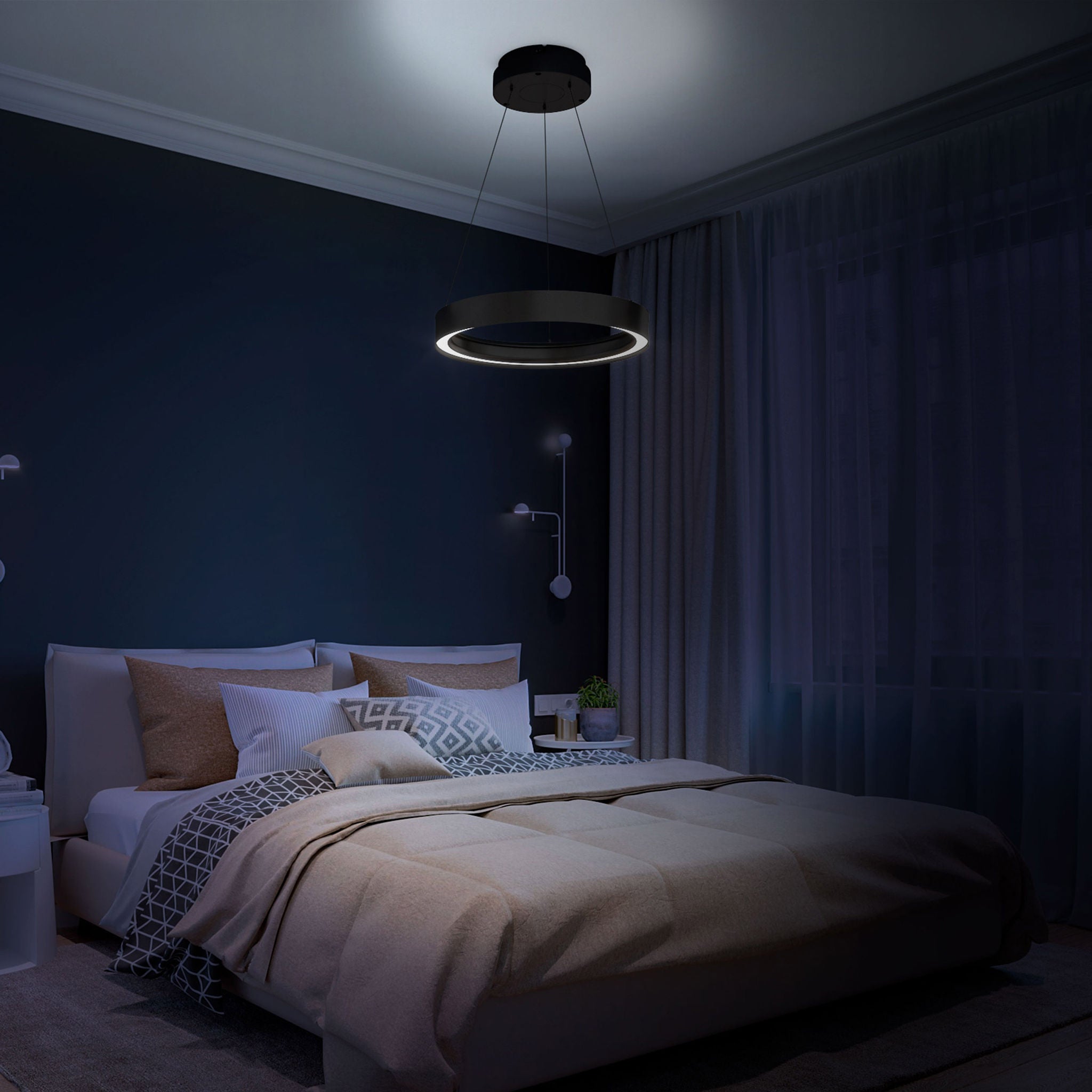 Atomi Smart 19" Wi-Fi Aureus Chandelier