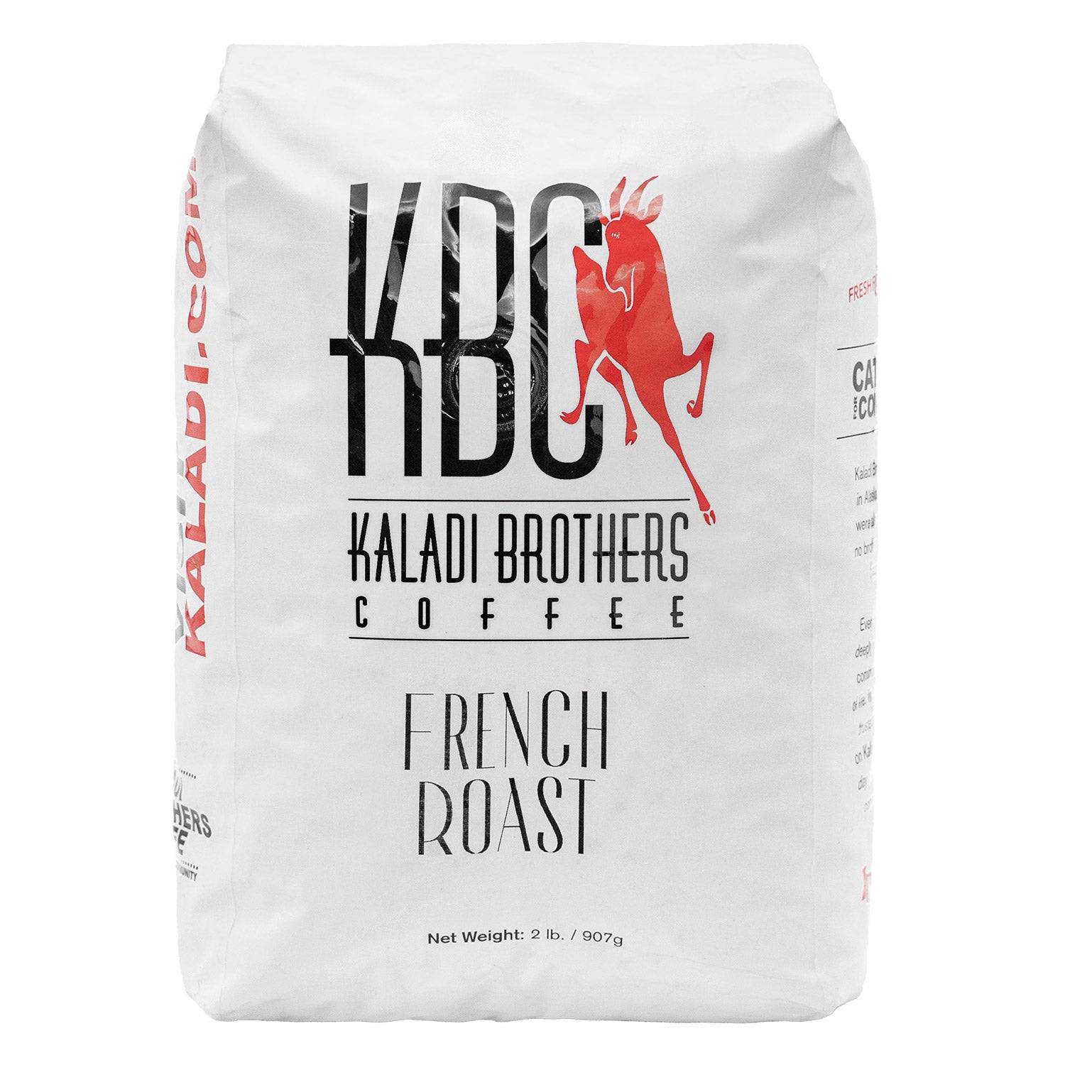 Kaladi Brothers Whole Bean Coffee, French Roast, 2 lbs