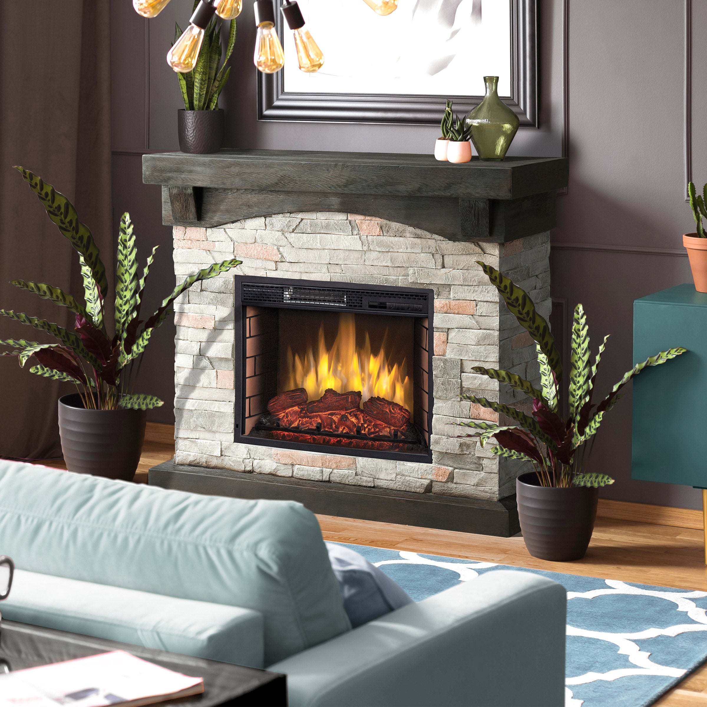 Sable Mills Electric Fireplace