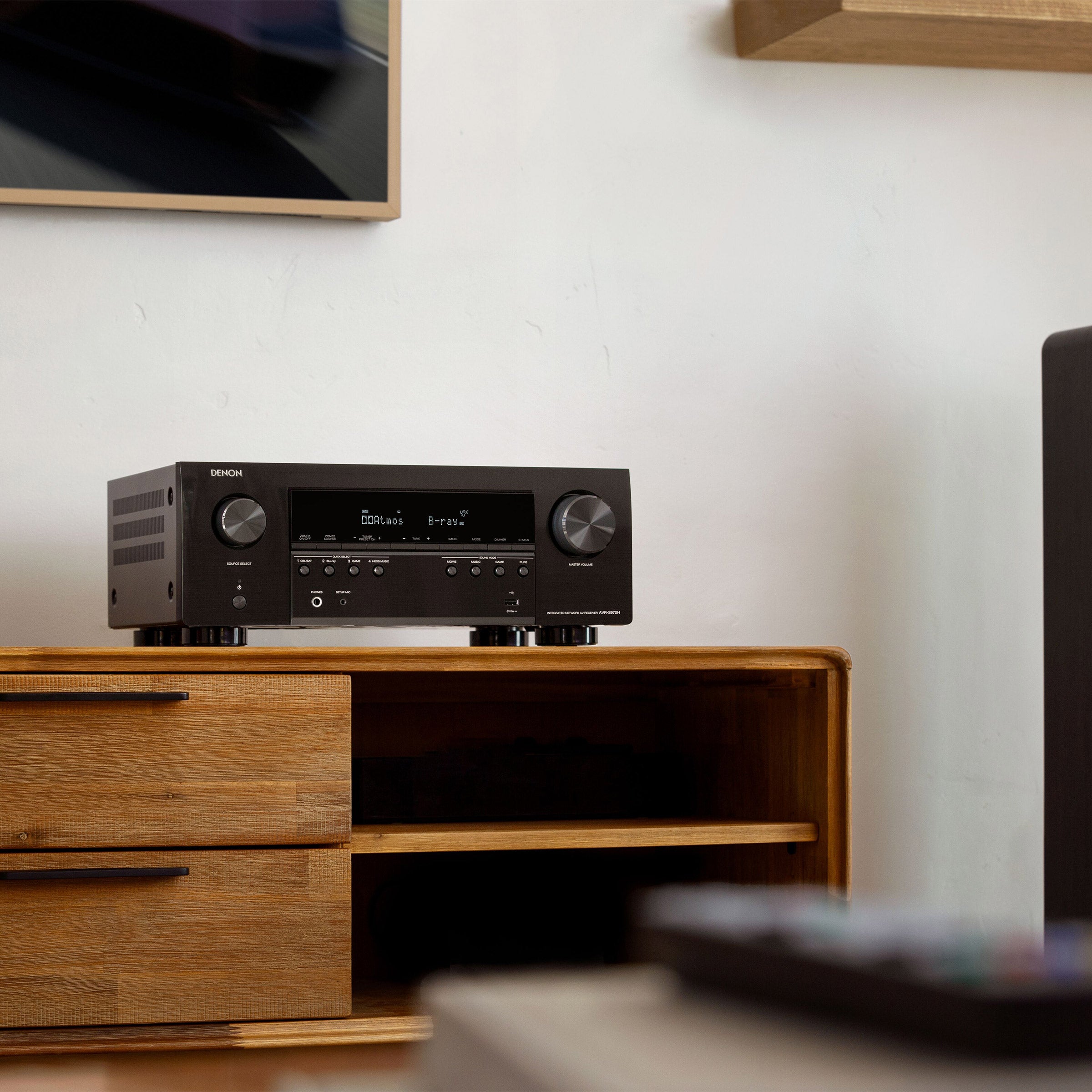 Denon AVR-S970H 7.2 Channel 8K AV Receiver