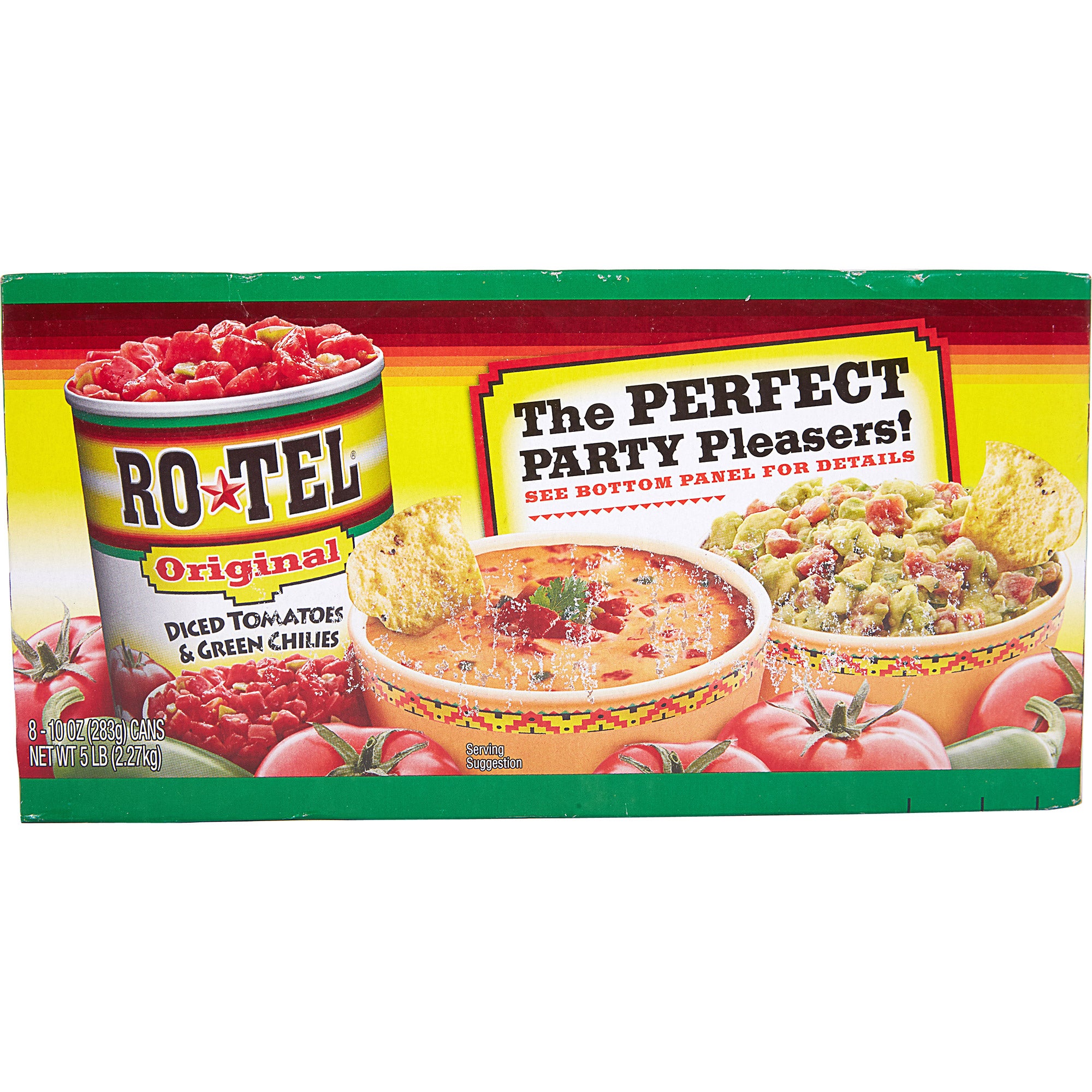 Rotel Diced Tomatoes & Green Chilies, Original, 10 oz, 8-count