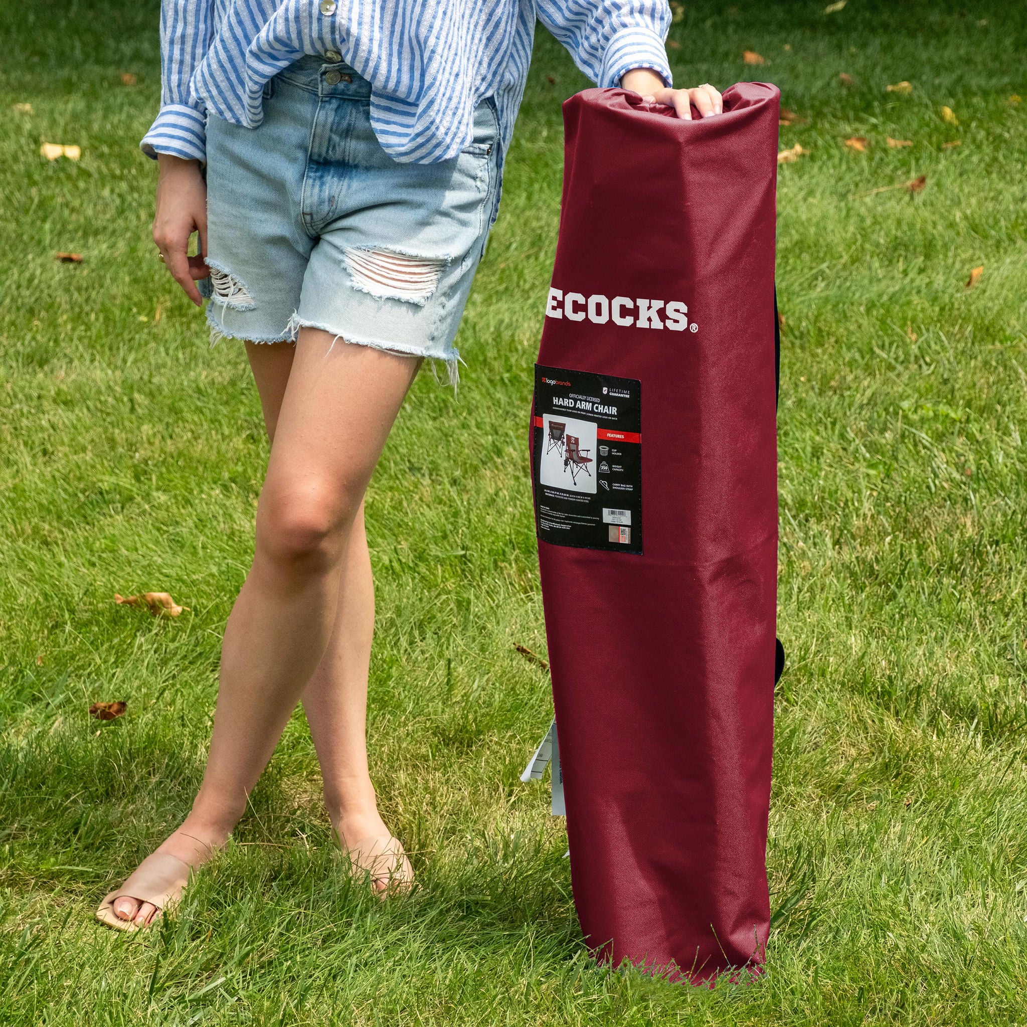NCAA Hard Arm Chair