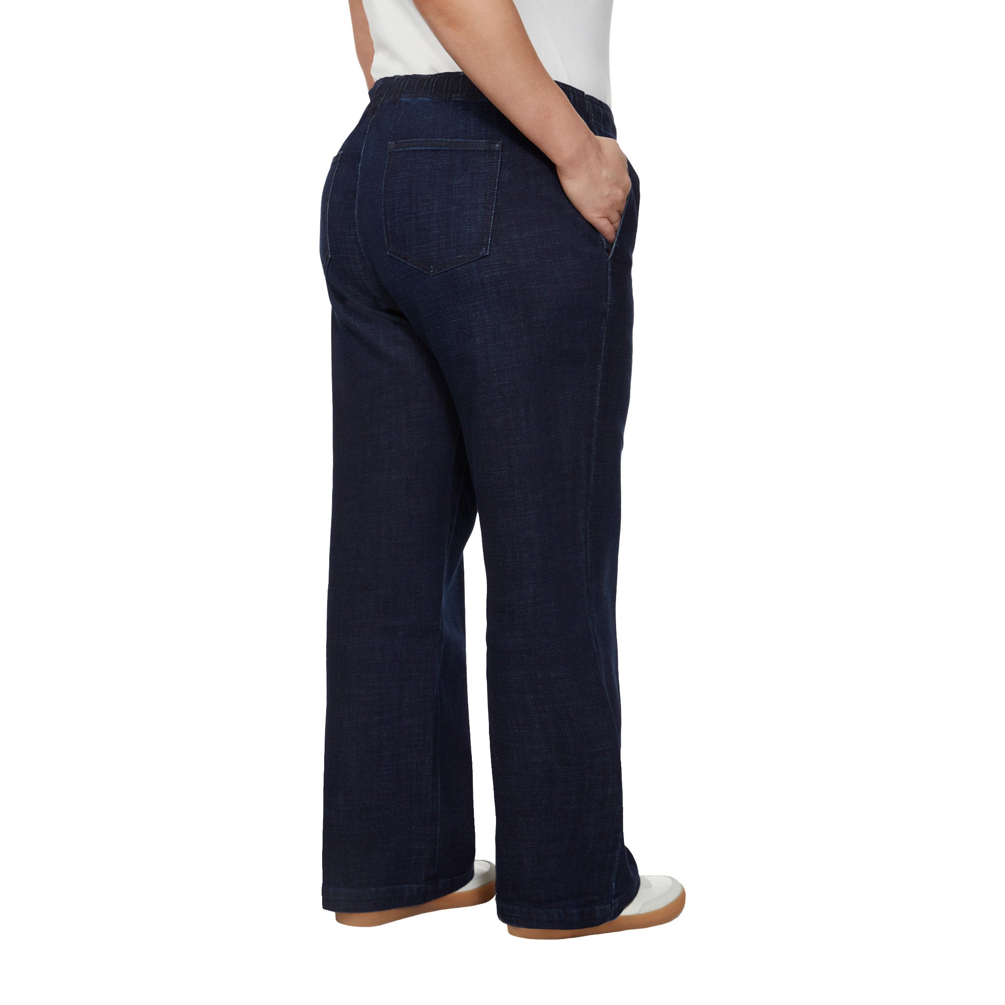 Buffalo Women's Wide Leg Pull-On Jean