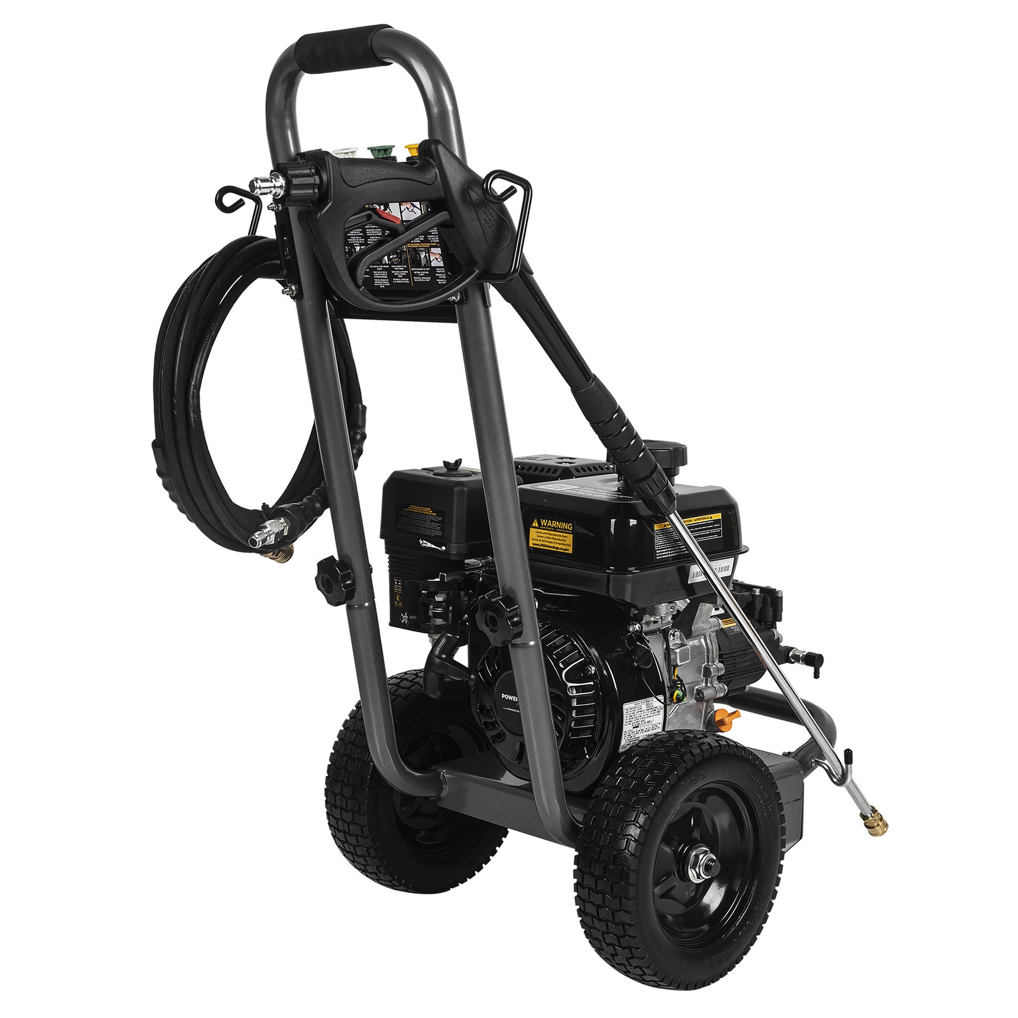 BE Power 3400 PSI 2.4 GPM Gas Pressure Washer