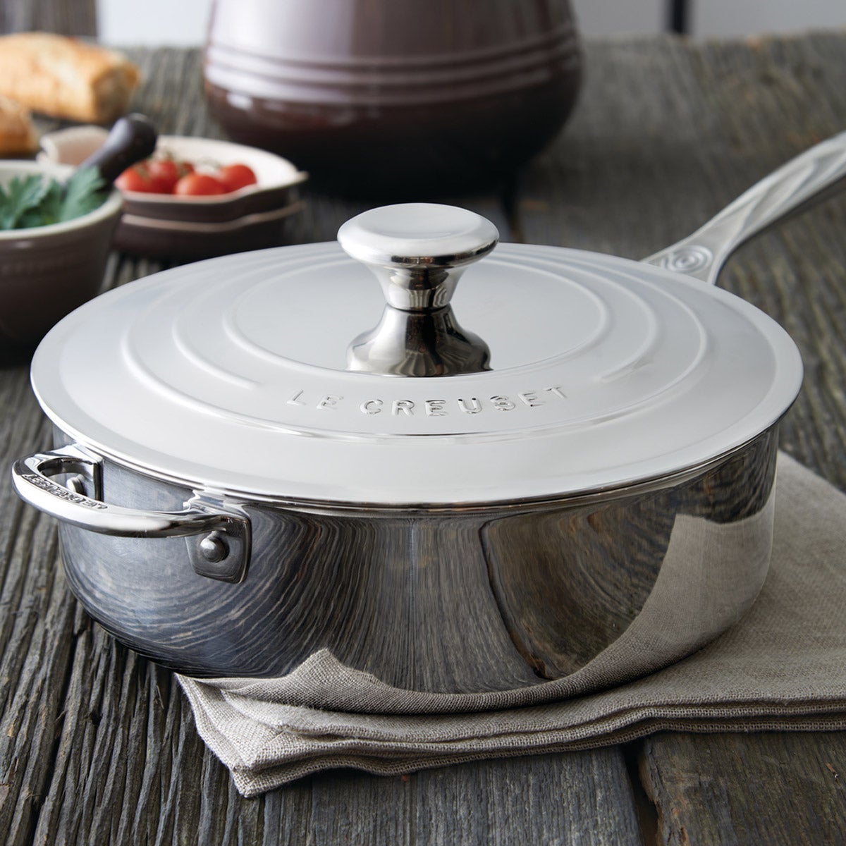 Le Creuset 10-piece Stainless Steel Cookware Set