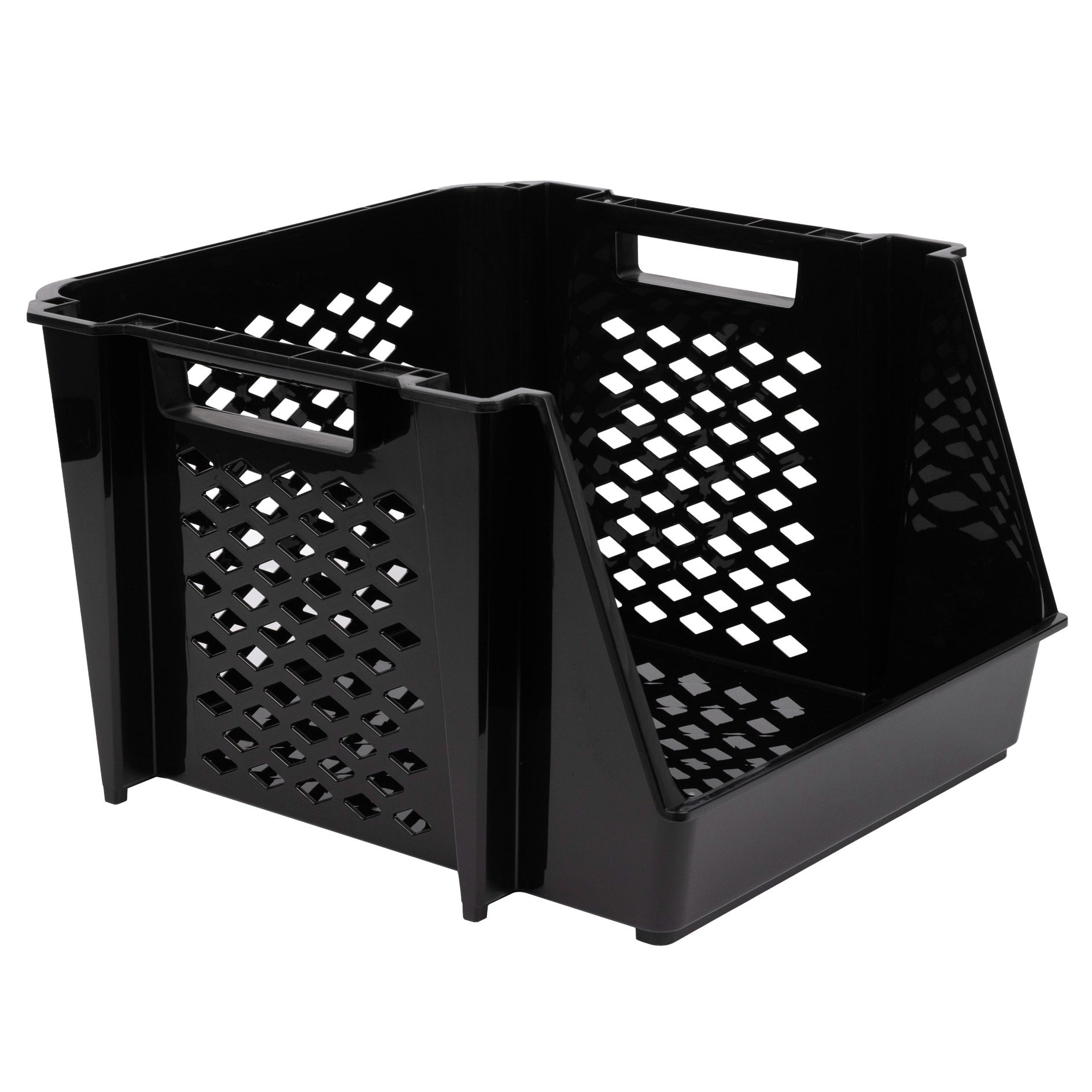 GreenMade InstaStack Stackable Storage Bins, 8-pack