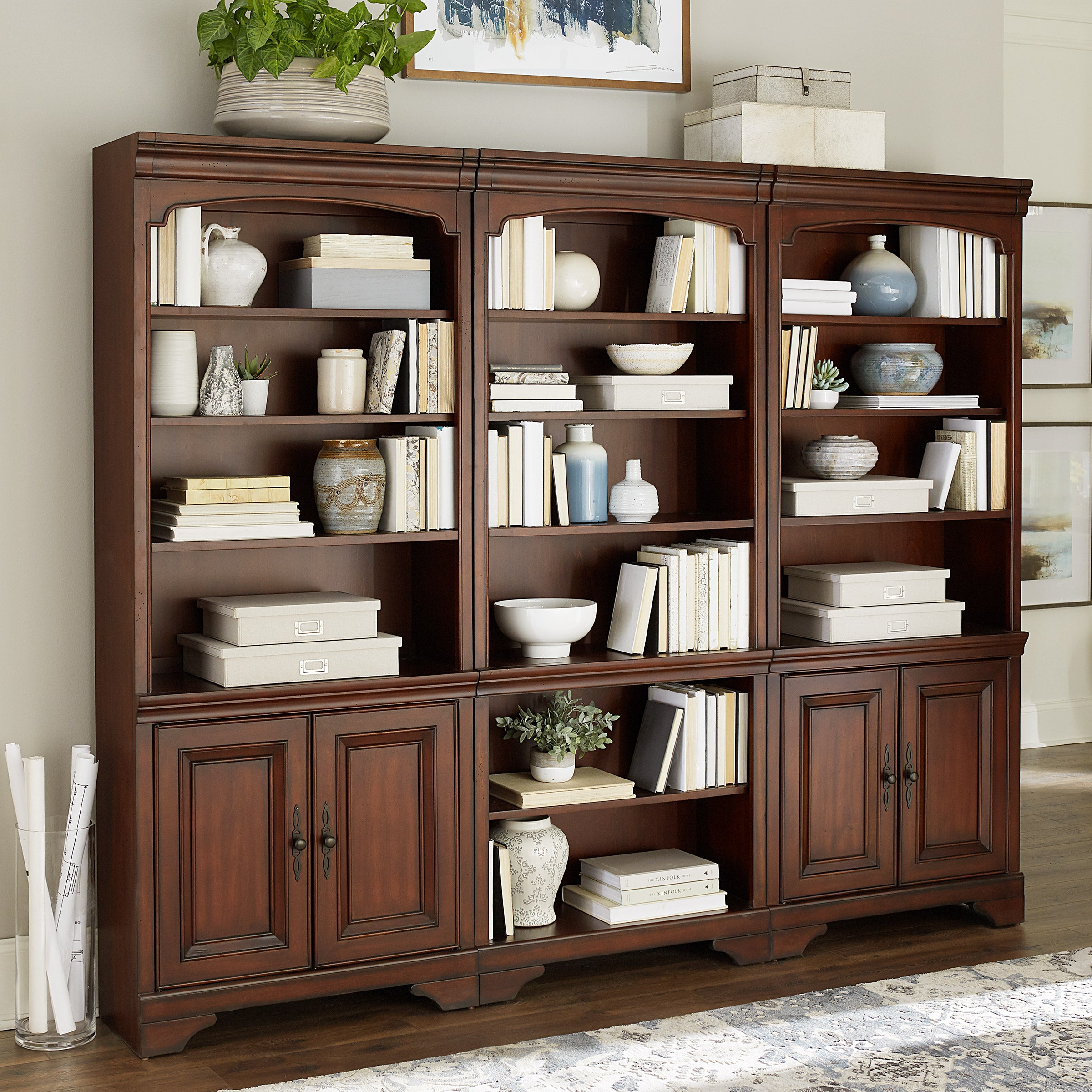 Ryland 3-piece Bookcase Wall