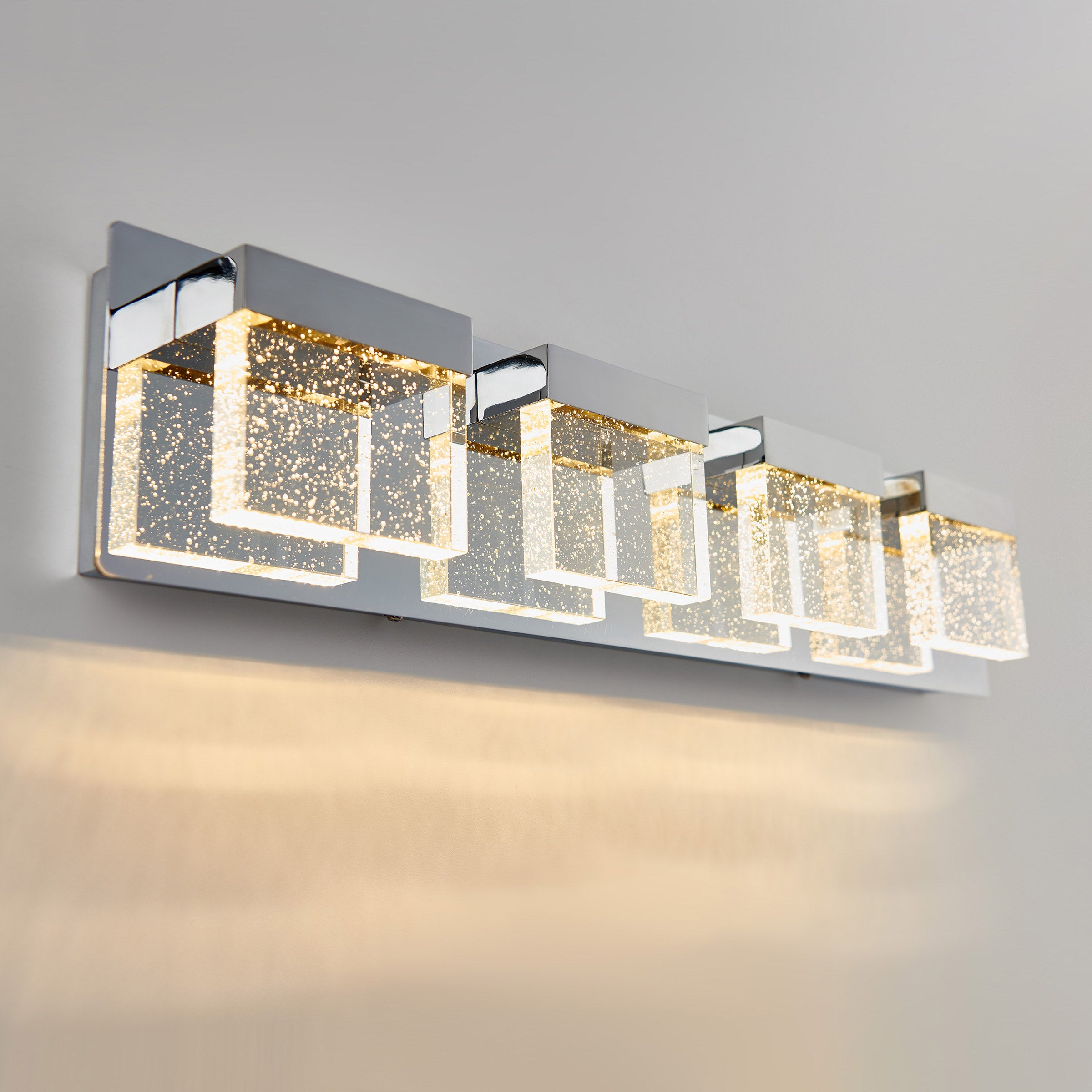 Bubble Cube 4-LED Vanity Light by Artika