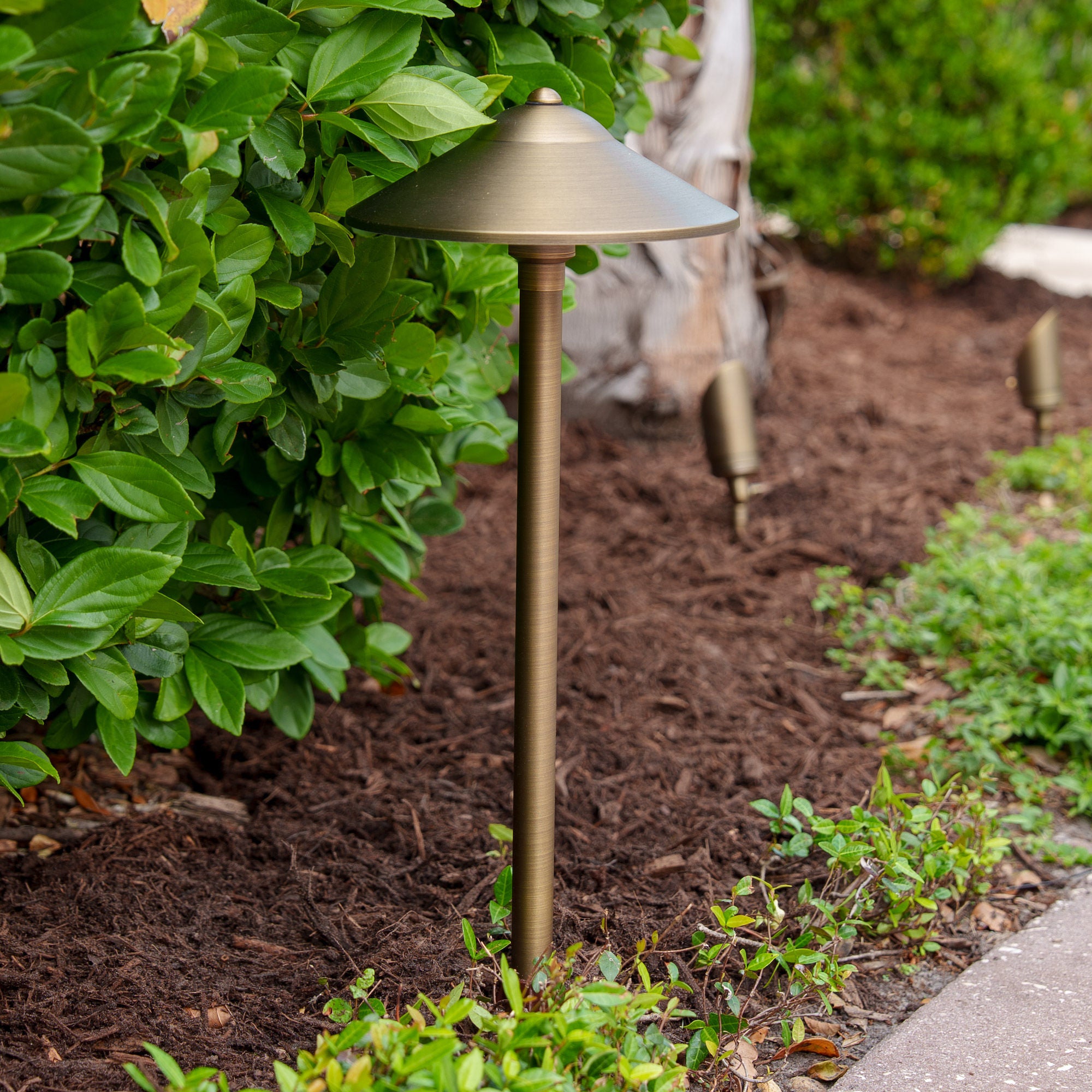 VOLT Low Voltage LED Outdoor Path Light 4-pack Expansion Kit