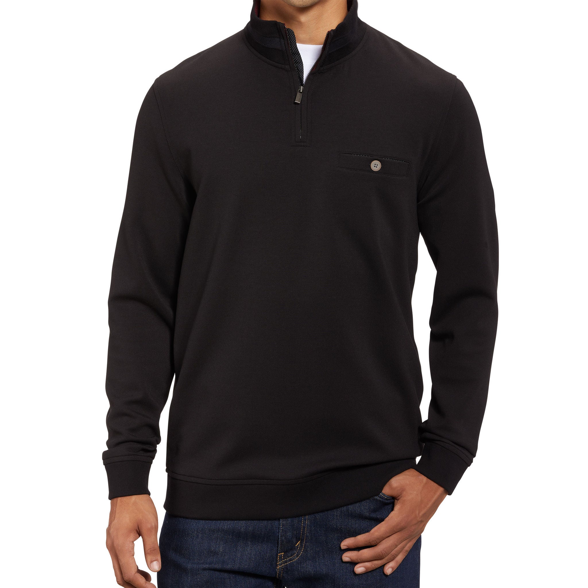 Kirkland Signature Men's Quarter Zip Pullover