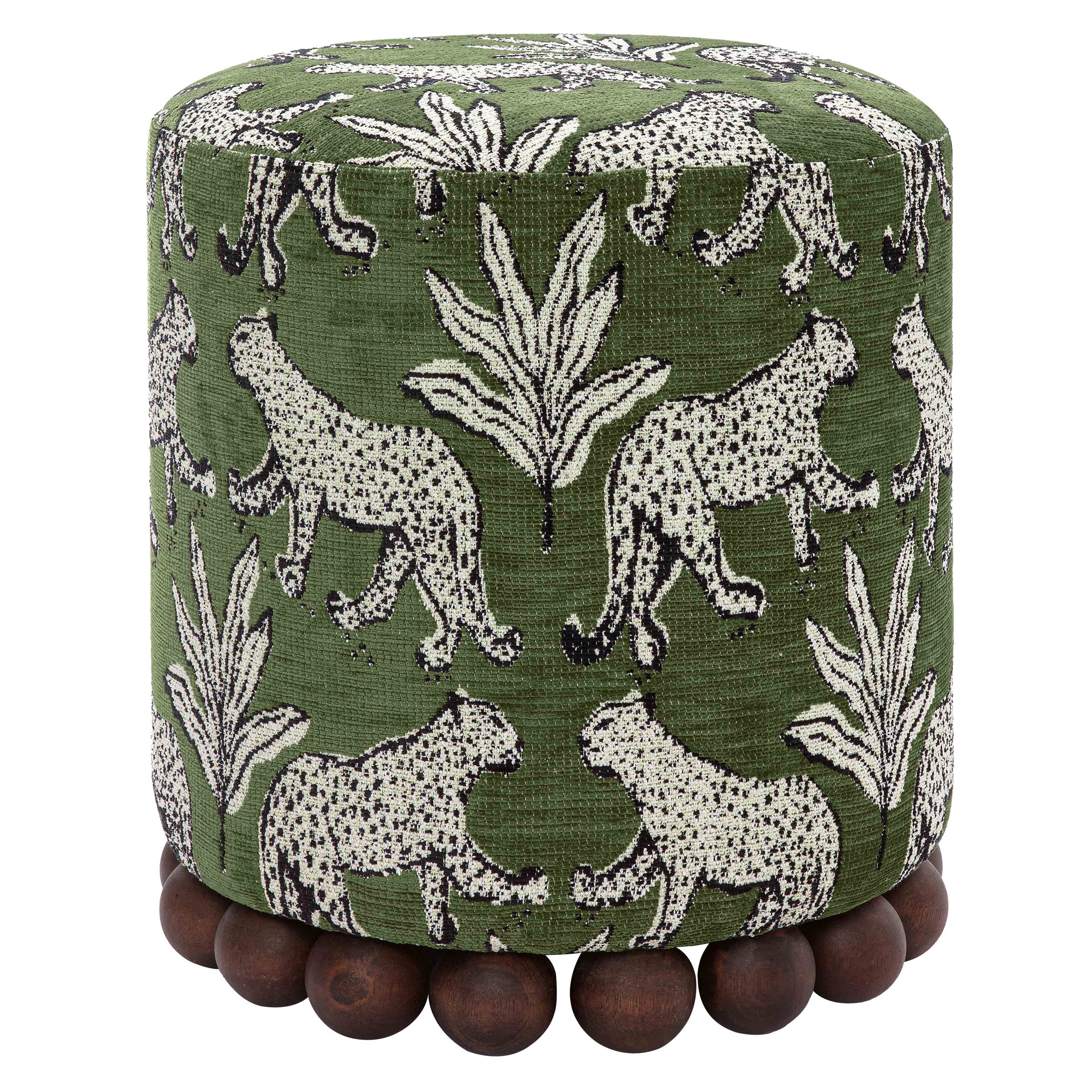 Dex Jacquard Fabric Ottoman