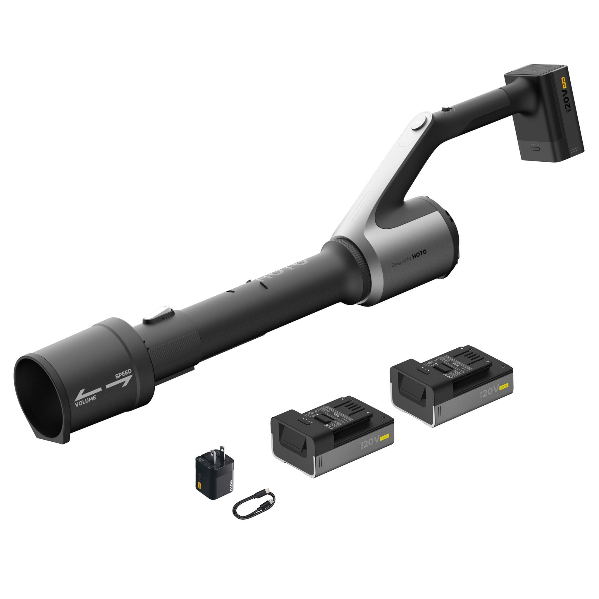 HOTO 20V Cordless Leaf Blower 720CFM