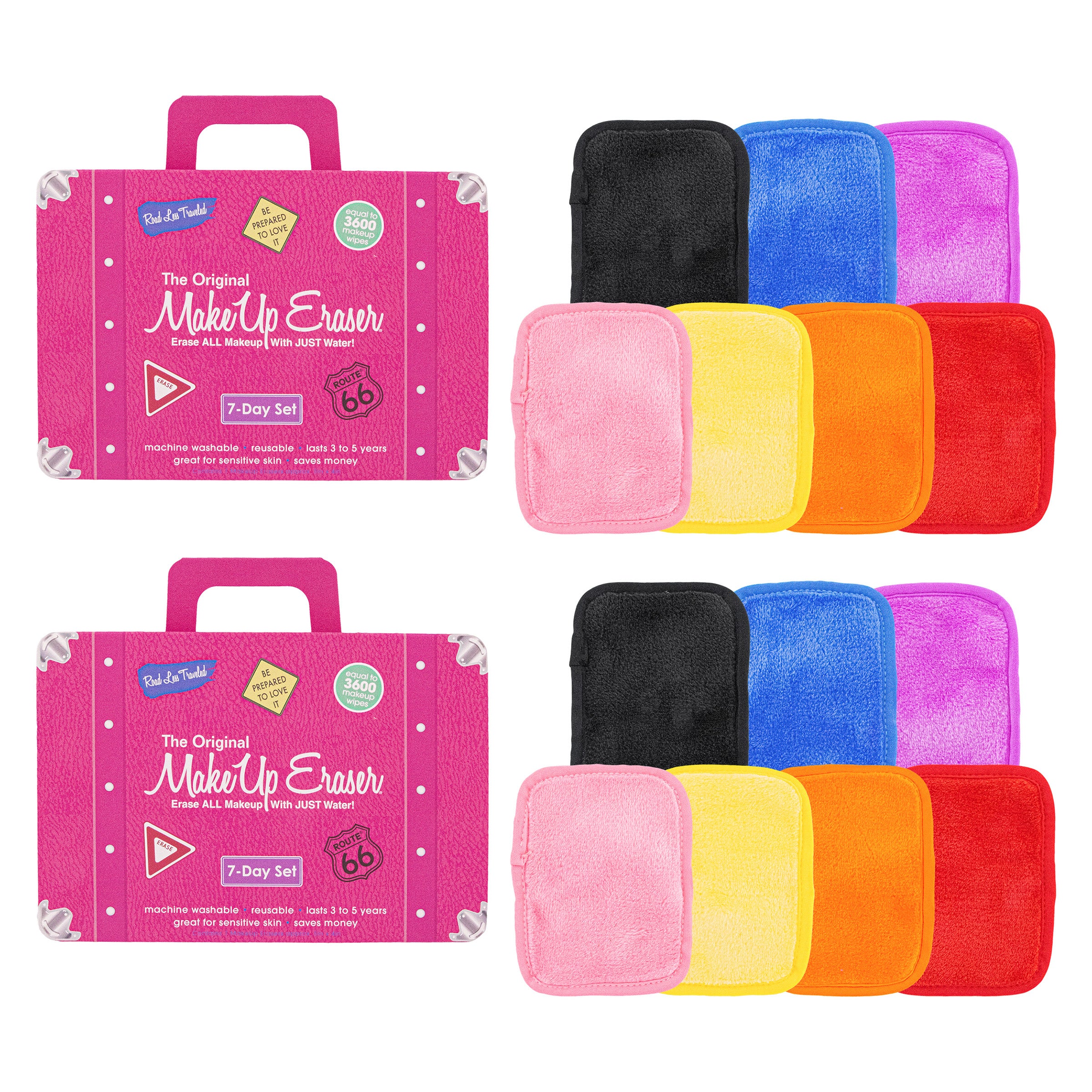 Makeup Eraser Road Less Traveled 7-Day Set, 2-Pack