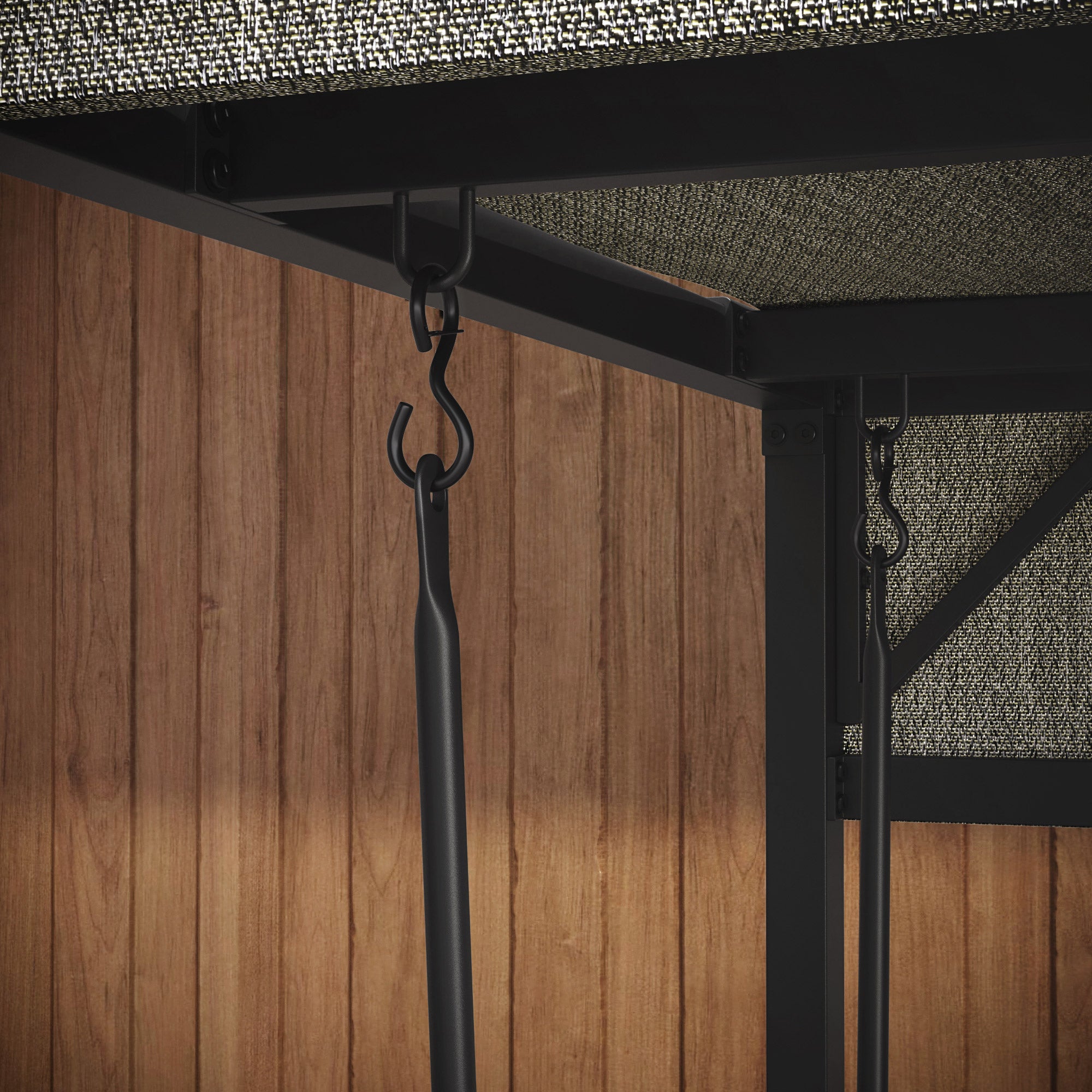 Agio Menlo Woven Patio Swing