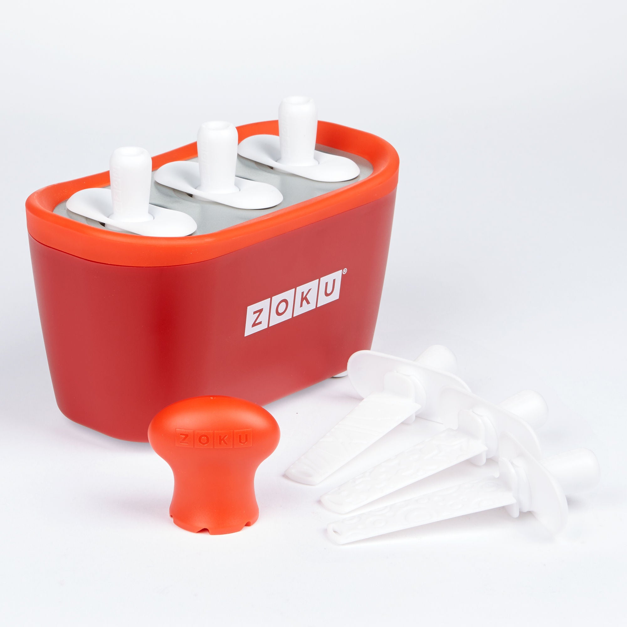 Zoku Quick Triple Popsicle Maker - Assorted Colors Available