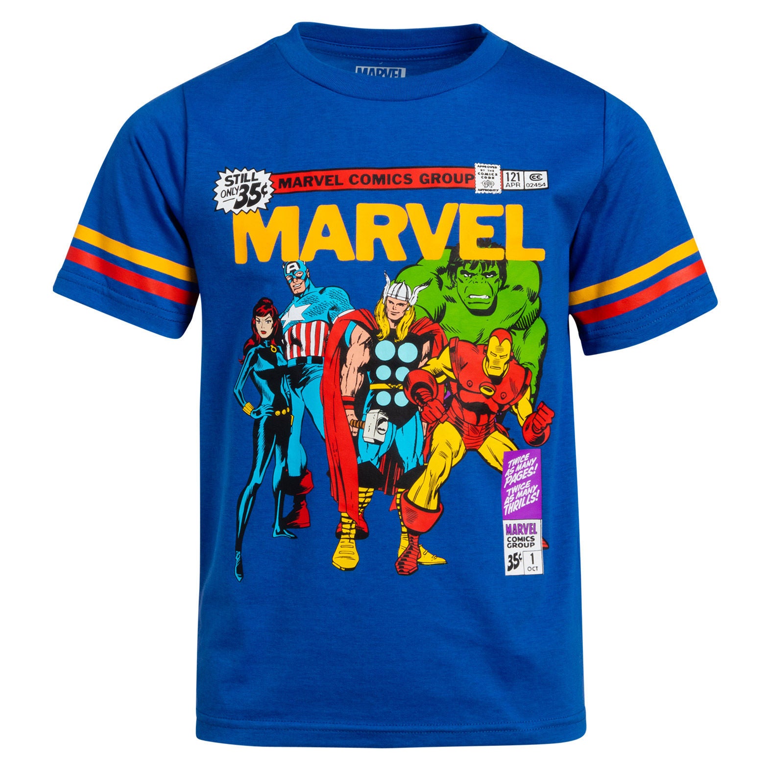 Avengers Kids' 4-pack Tee