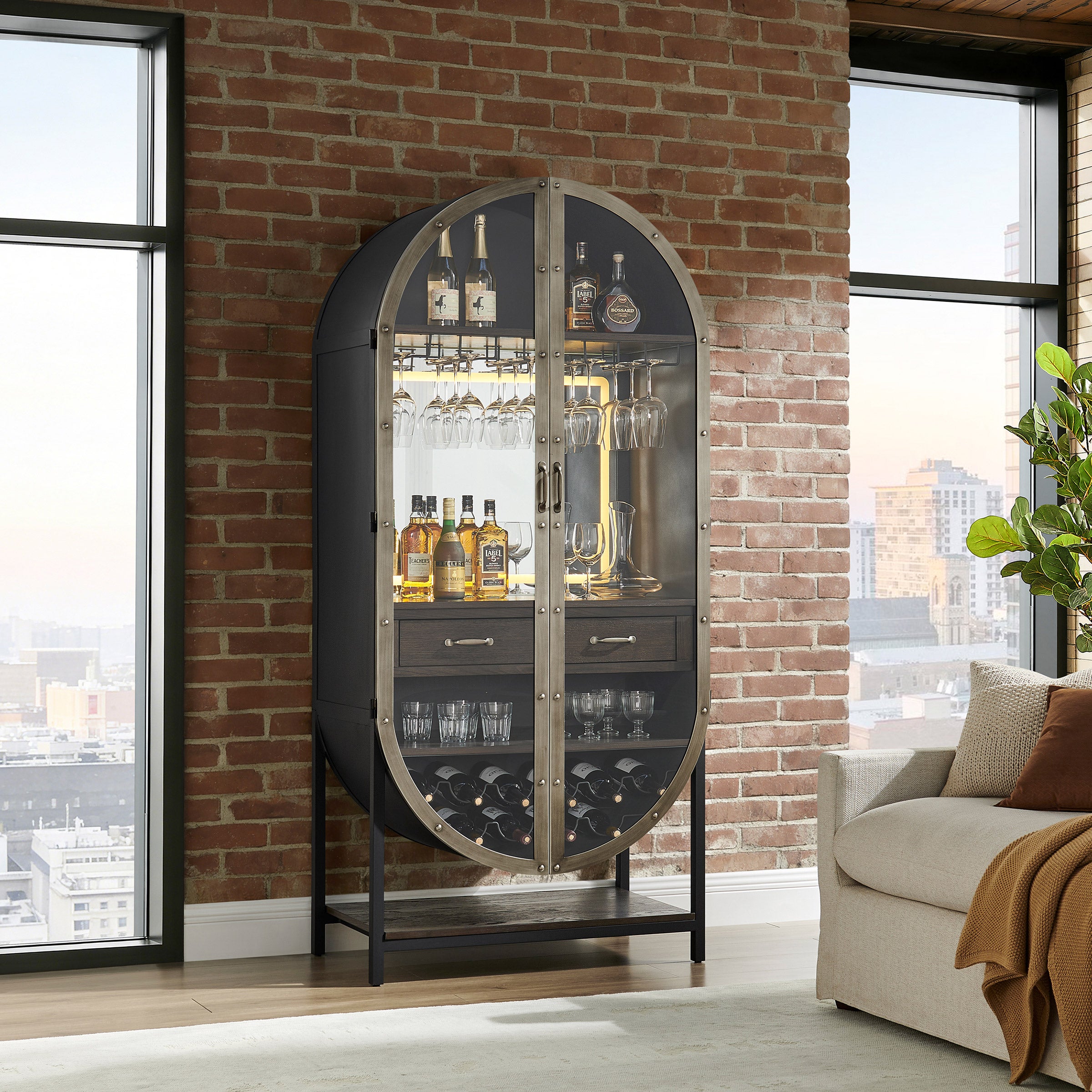 Sheffield Wine & Bar Cabinet