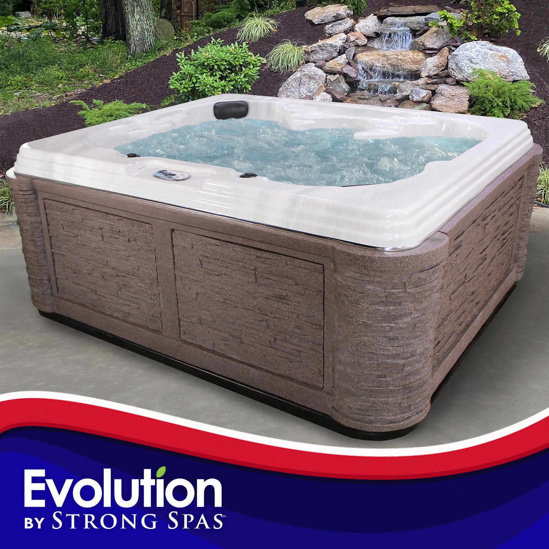 Evolution by Strong Spas Sedona 50-jet, 5-person Acrylic Spa