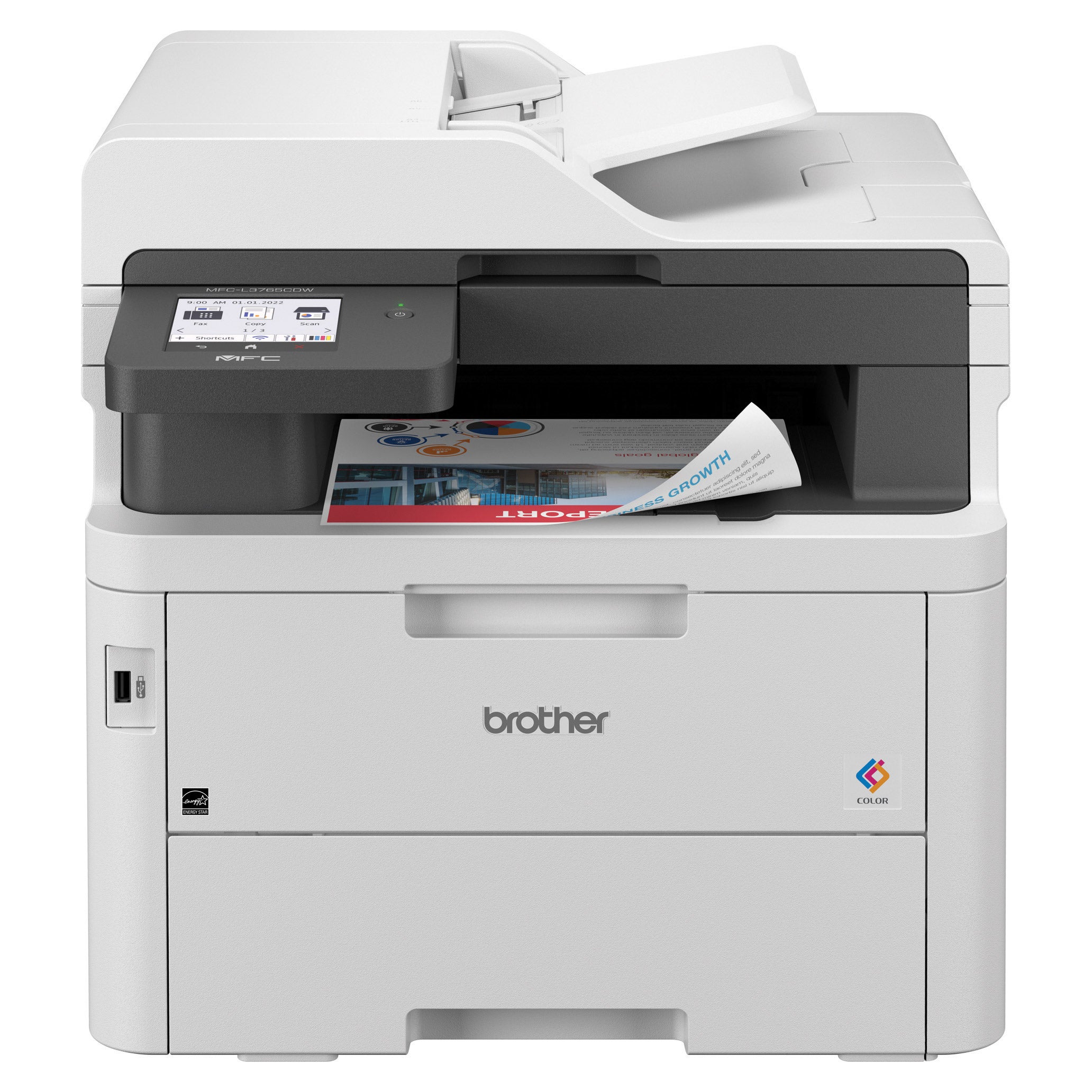 Brother's MFC-L3765CDW Digital Color Printer With Copy, Scan, and Fax