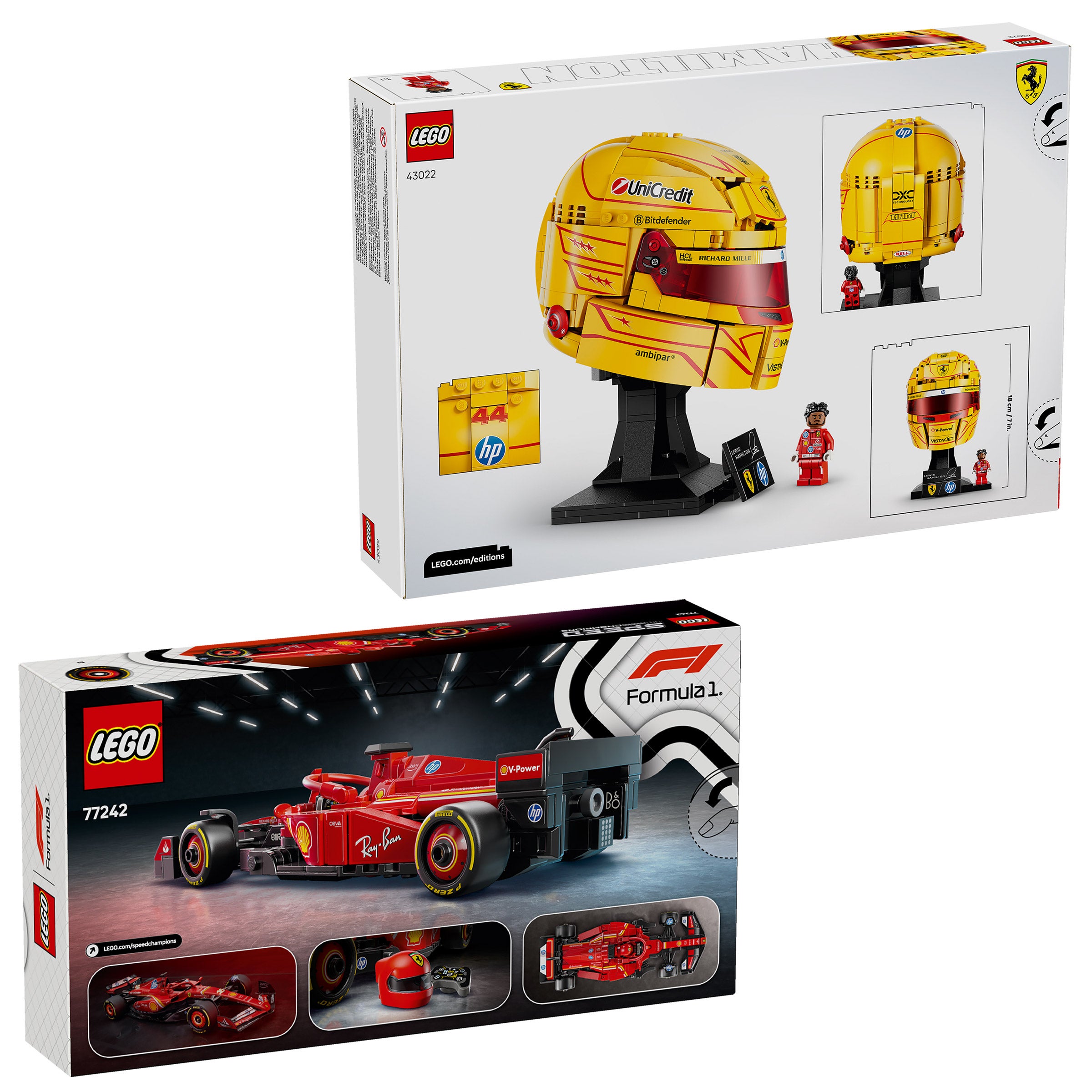 LEGO Lewis Hamilton Ferrari Bundle