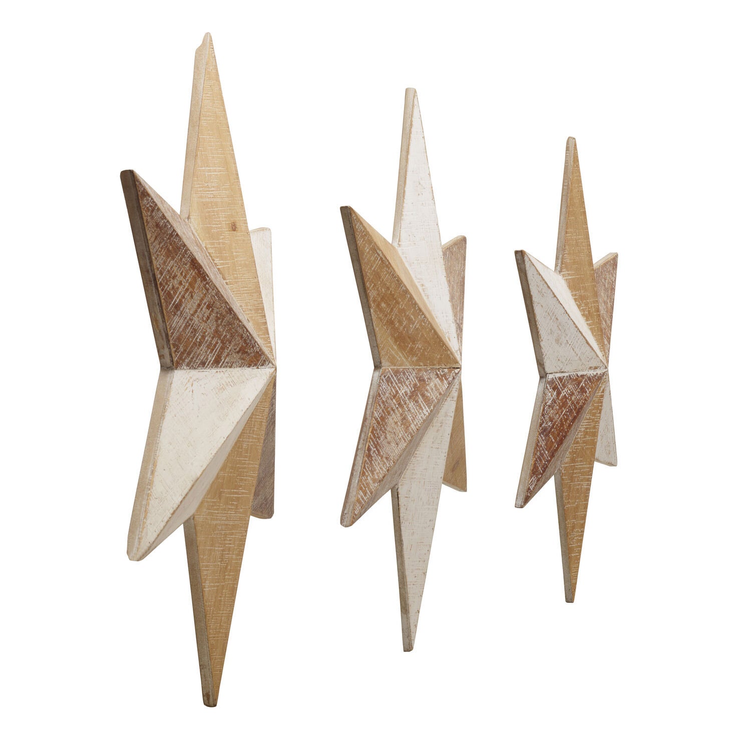 Elements 3-piece Farmhouse Star Décor Set