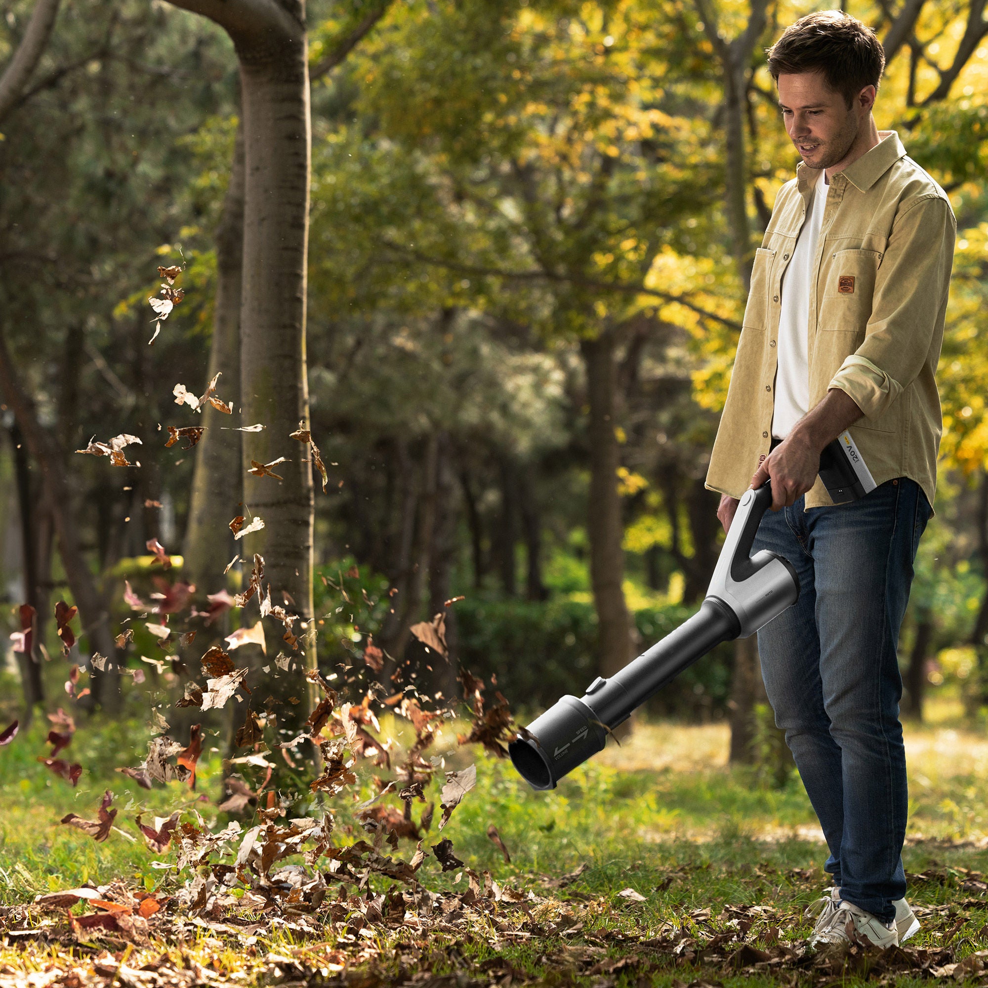 HOTO 20V Cordless Leaf Blower 720CFM