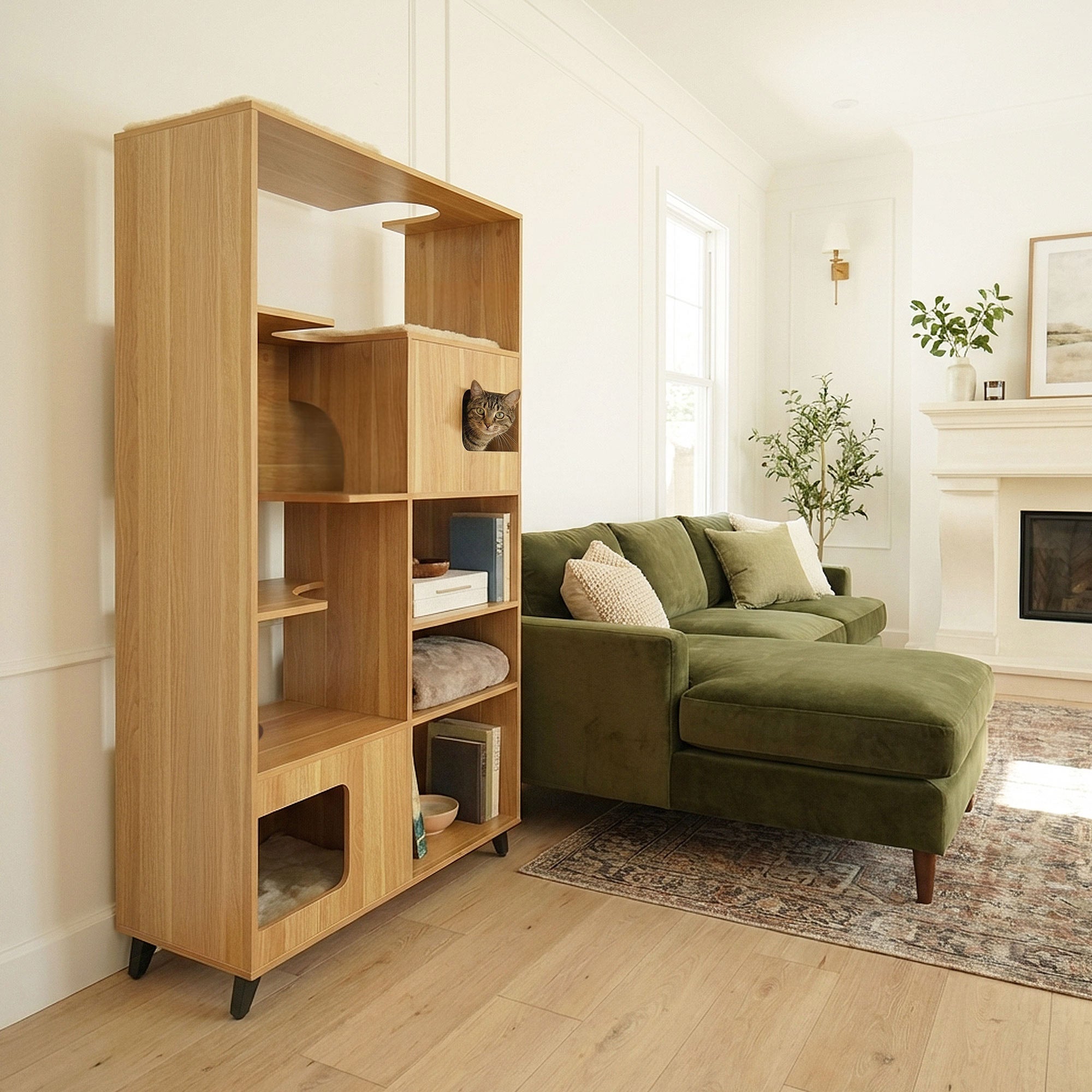 Clifford Cat Tree Bookshelf