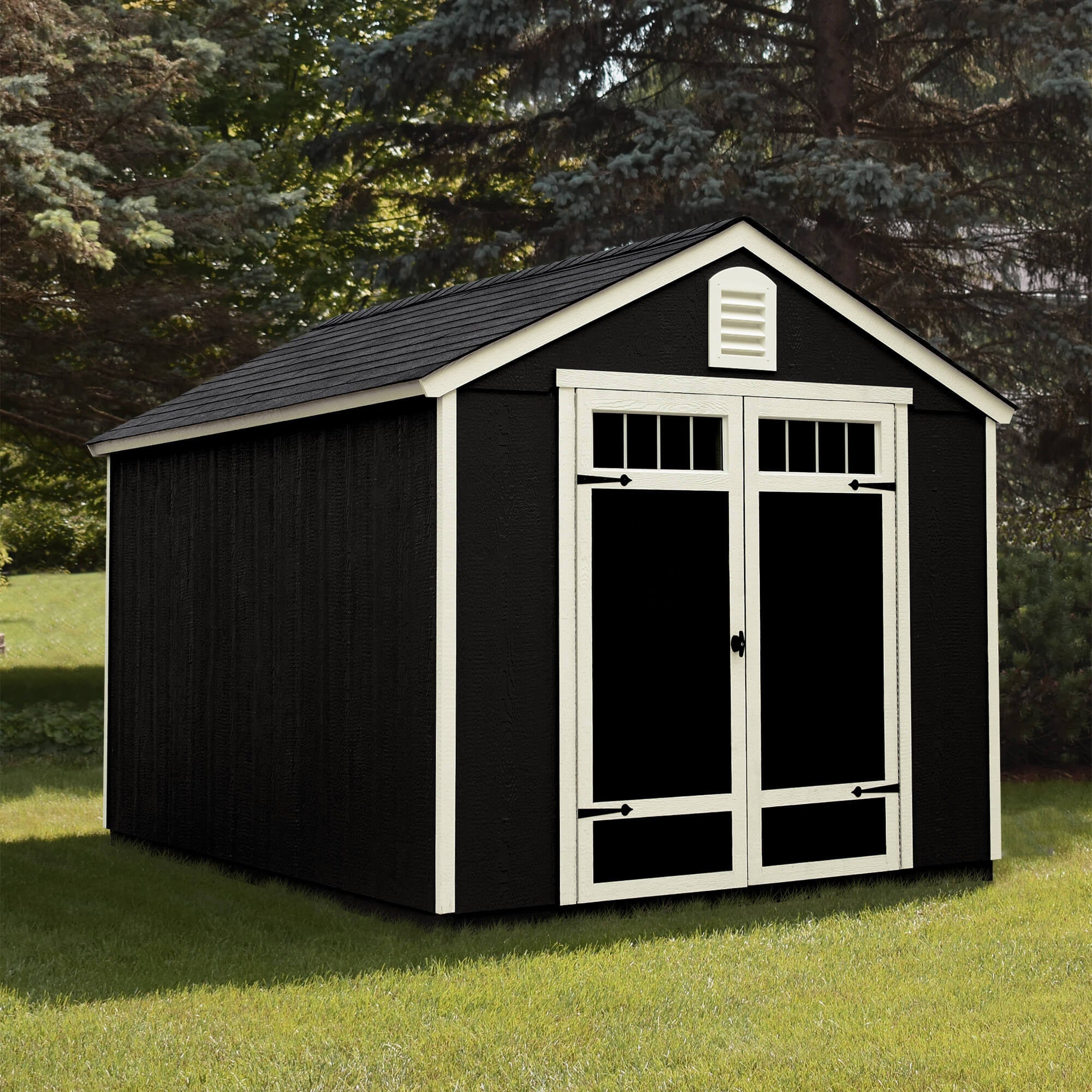 Waverly Shed, Wood Storage Shed – Do It Yourself Assembly