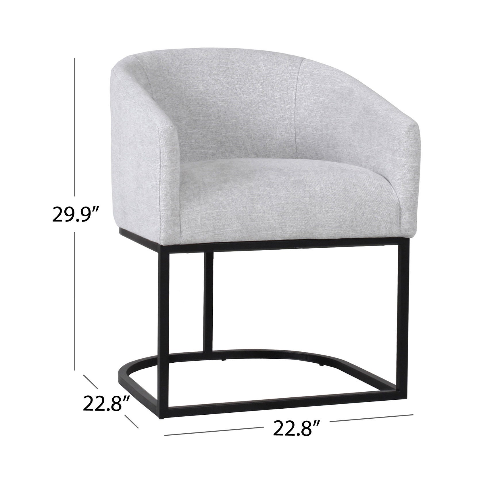 Bastion Fabric Dining Chair