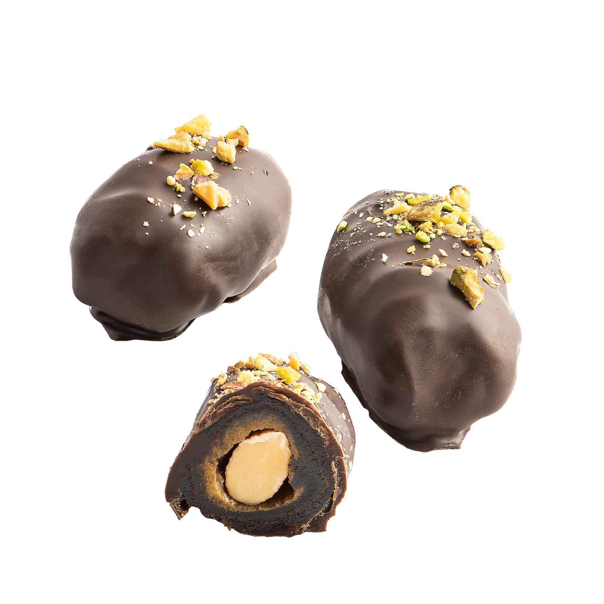 Luxury Halal Gourmet Chocolate Covered Dates, 17.6 oz. per pack, 2-pack
