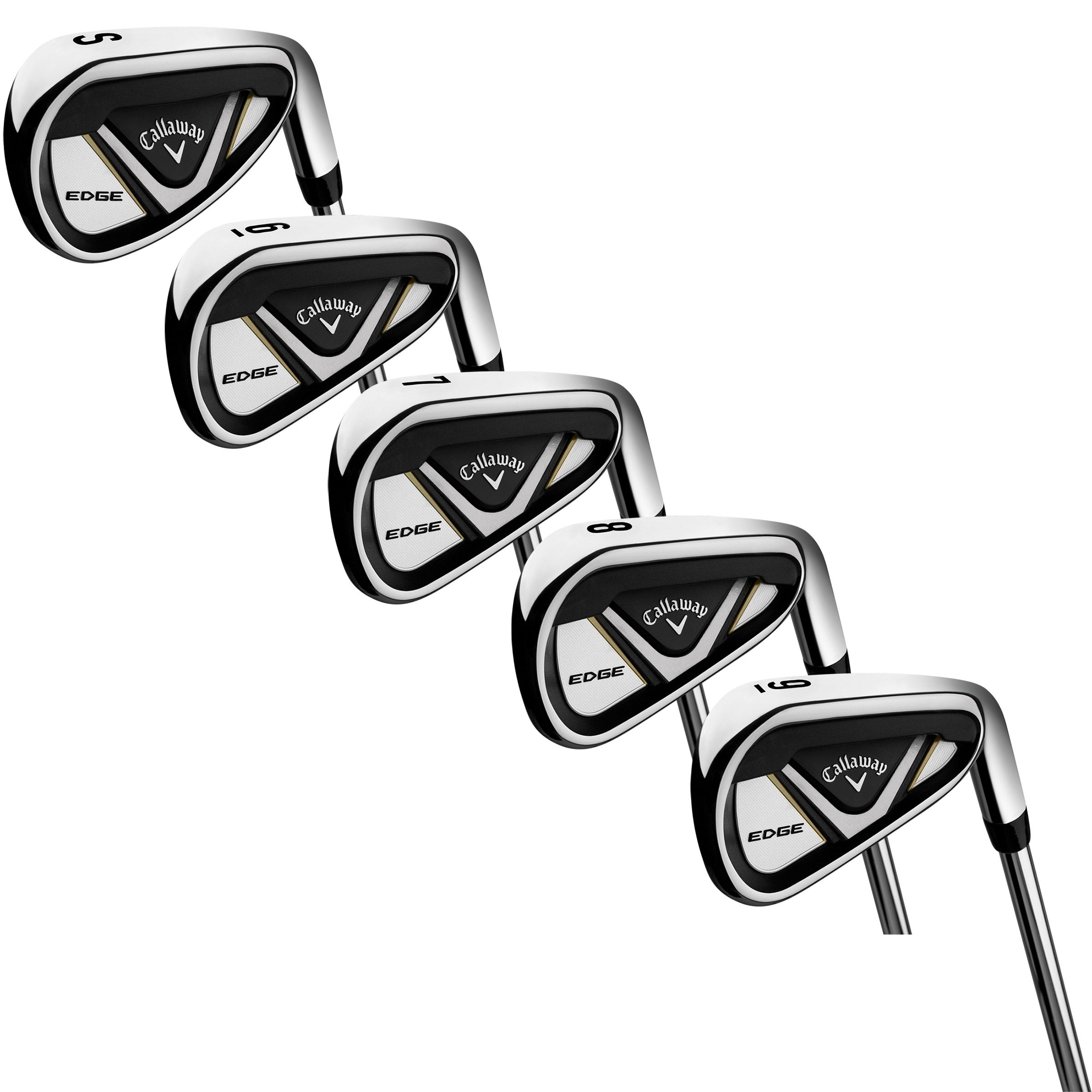 Callaway Edge 10-piece Golf Club Set, Left Handed - Regular Flex