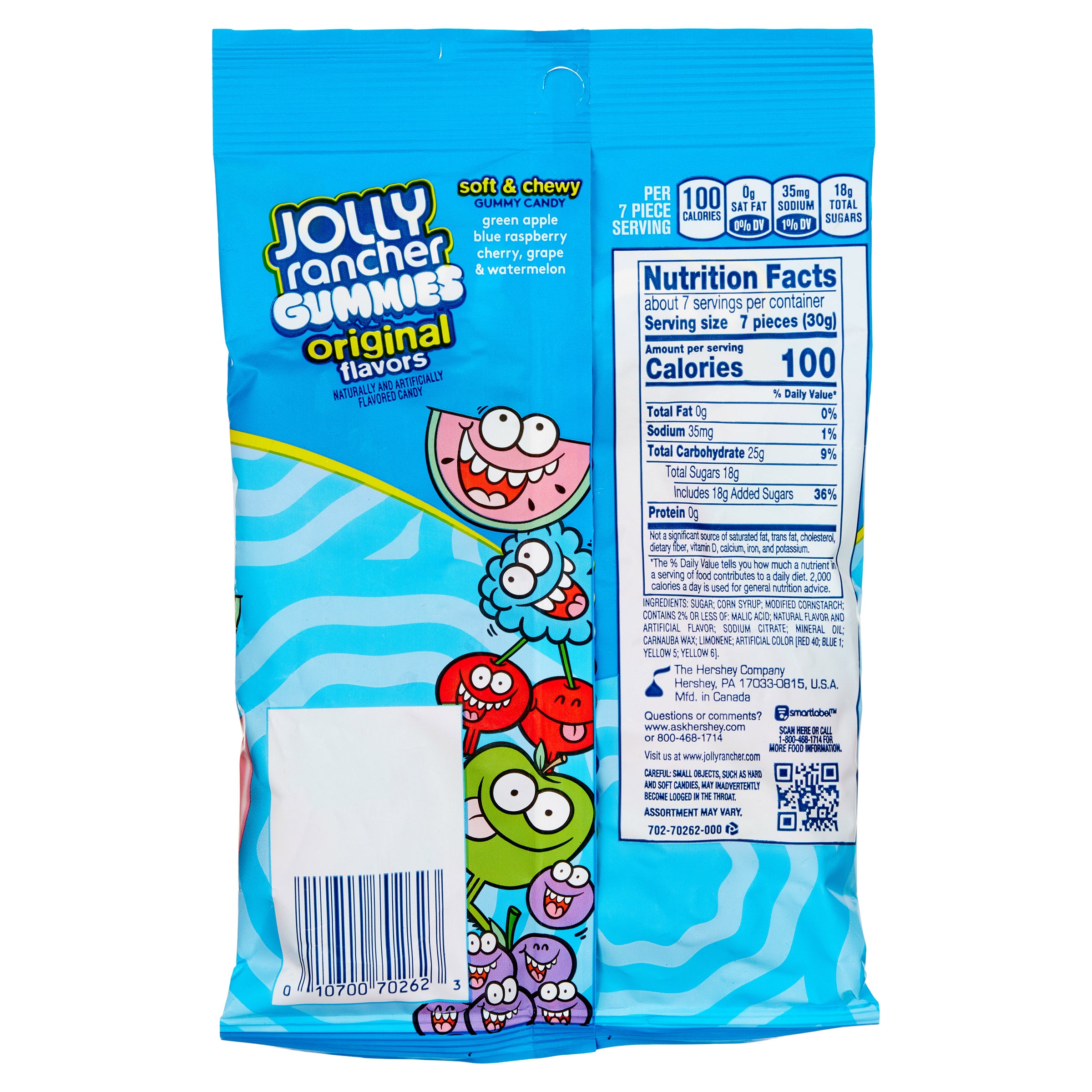 Jolly Rancher Original Gummies, 7 oz, 12-count