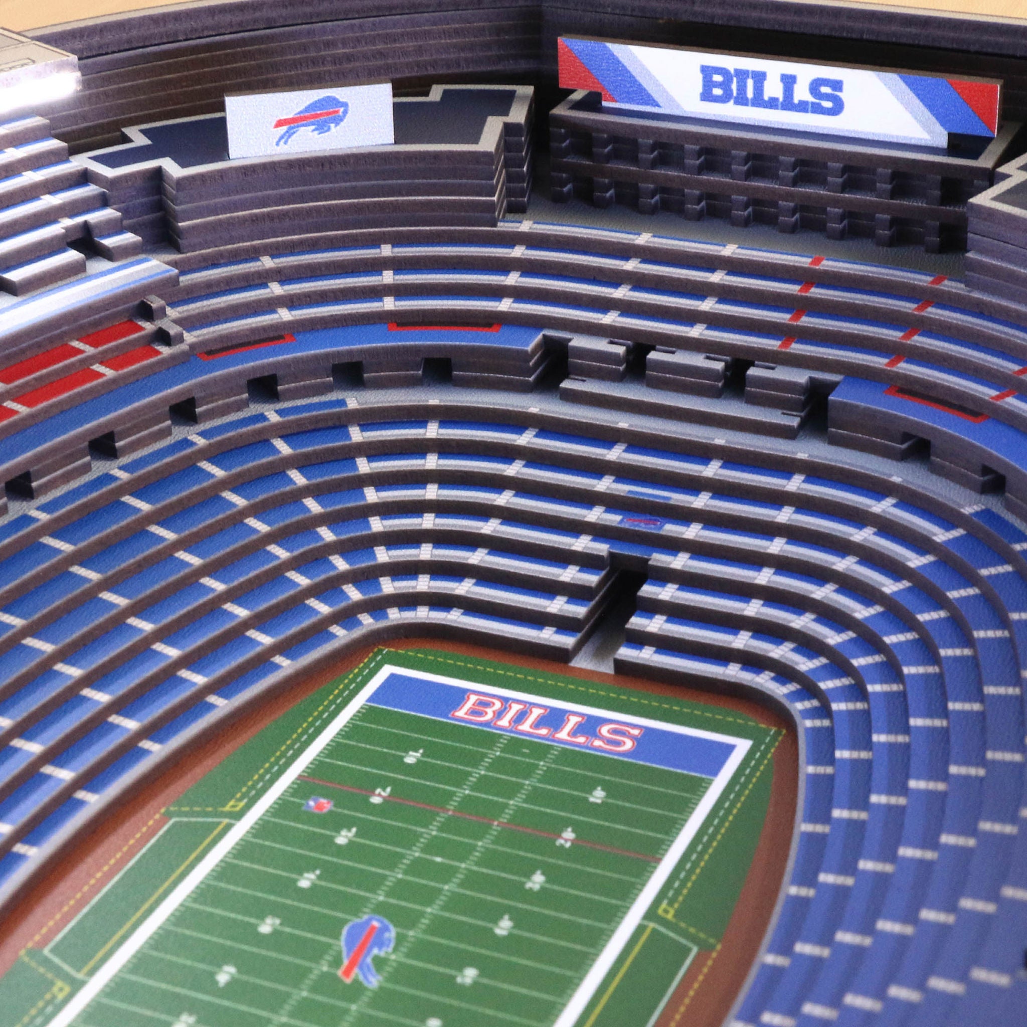 NFL 25-layer Stadium View End Table
