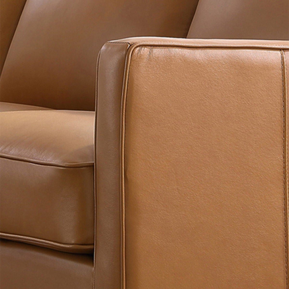 West Park Leather Sofa