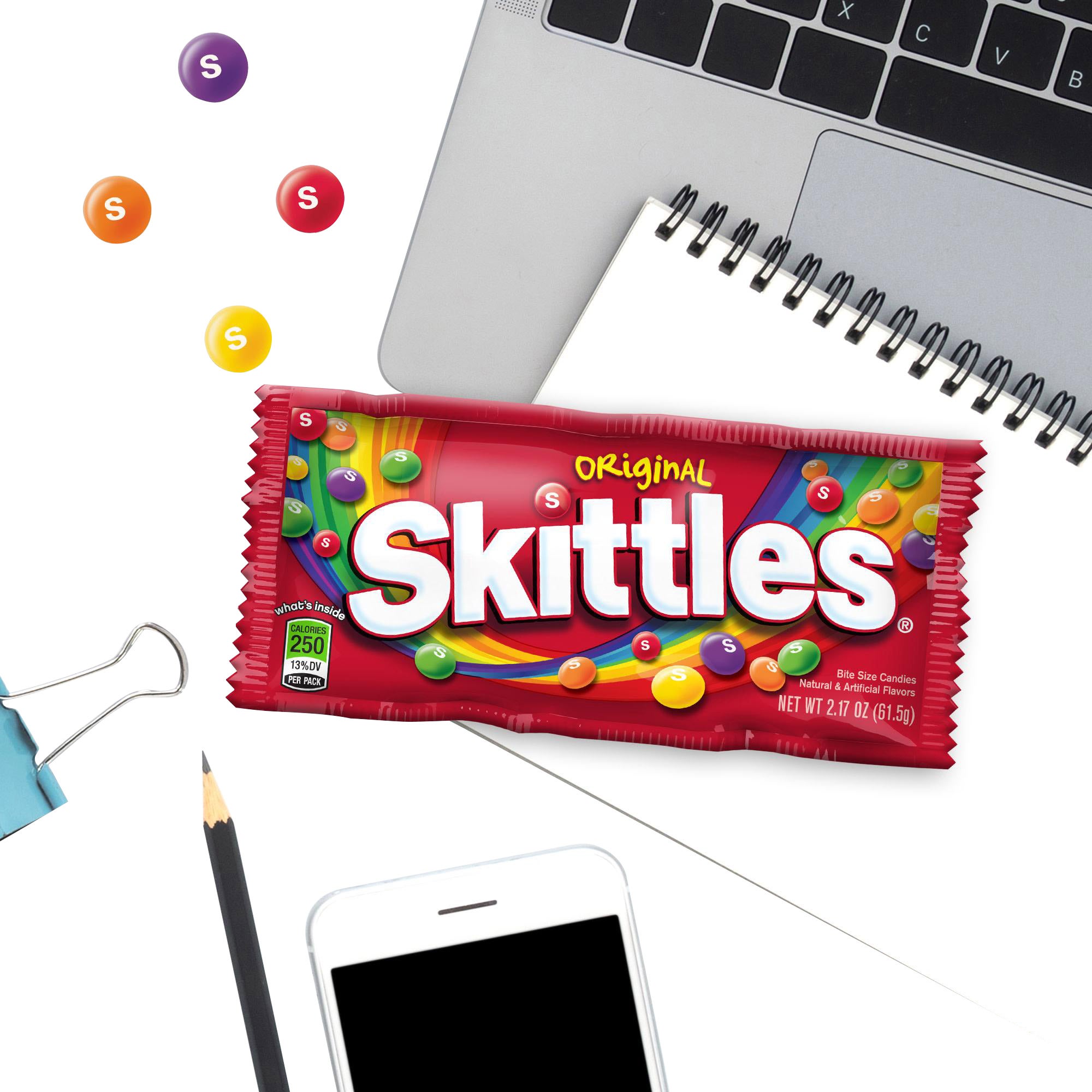 Skittles Bite Size Candy, 2.17 oz, 36-count
