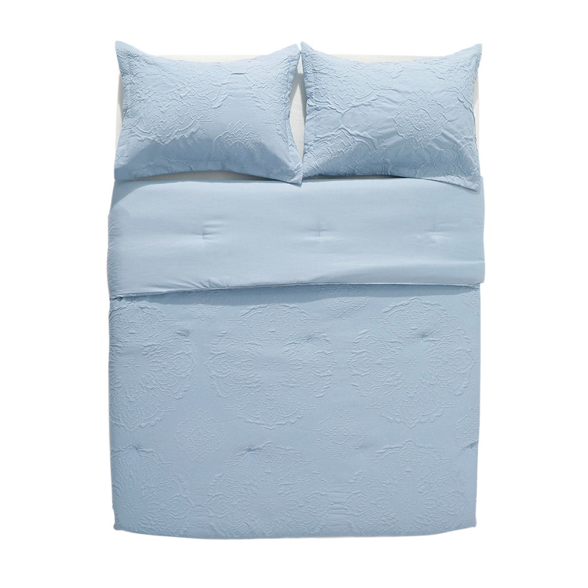 Berkshire Daydream Embossed 3-piece Comforter Set